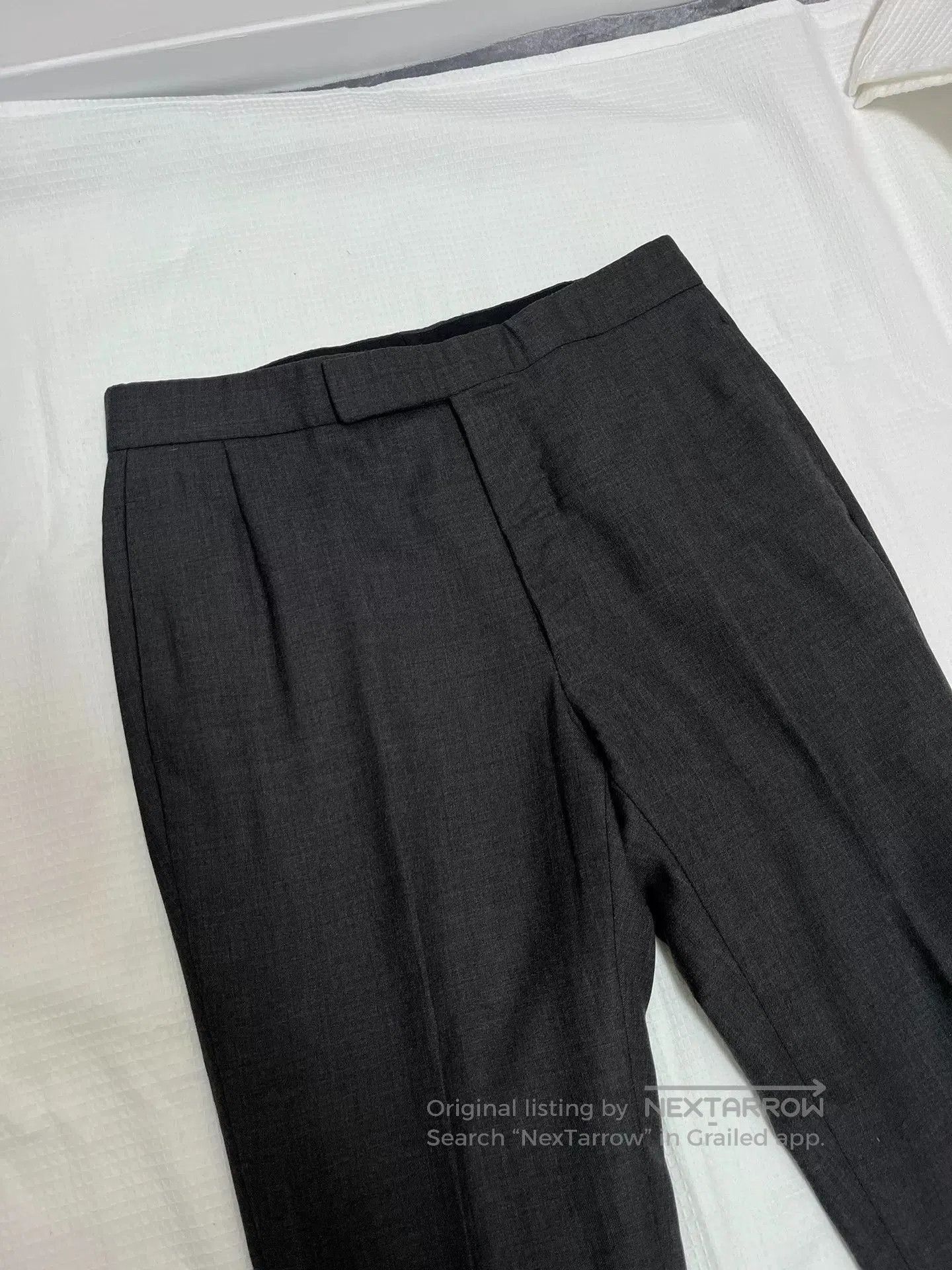 Thom Browne Thom Browne Gray Cropped Trousers Size 1. Size US 26 / EU 42 - 2 Thumbnail