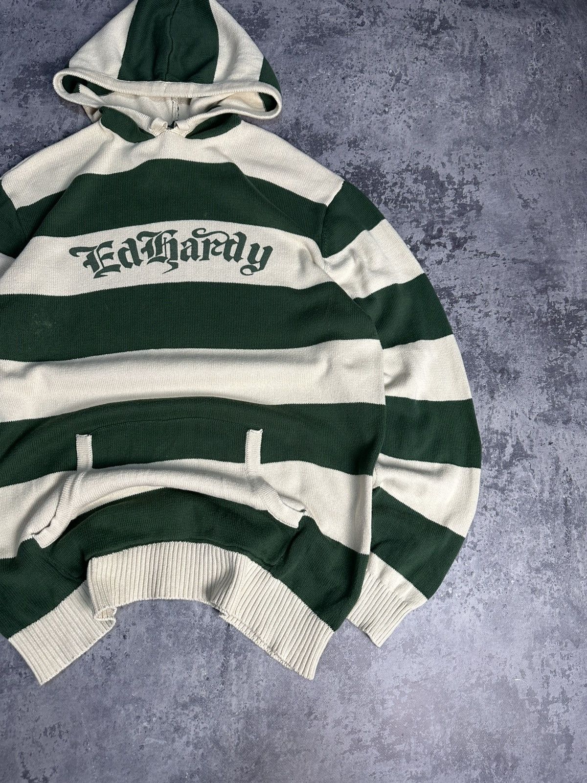 Ed Hardy Sweater Ed hardy Big logo Striped Size US L / EU 52-54 / 3 - 4 Thumbnail