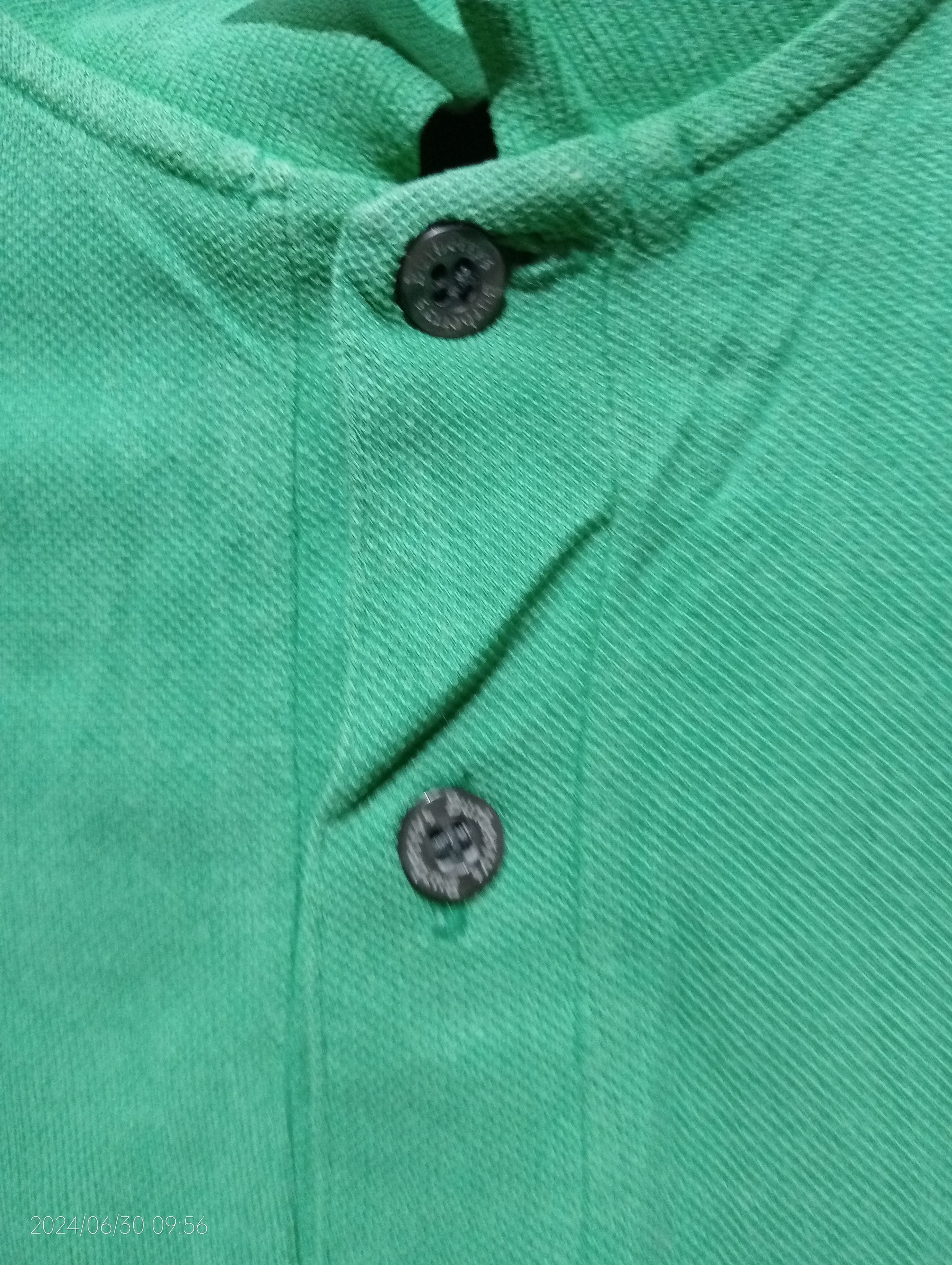 Burberry Vintage Burberry Polo Shirts Made in England Size US L / EU 52-54 / 3 - 9 Thumbnail