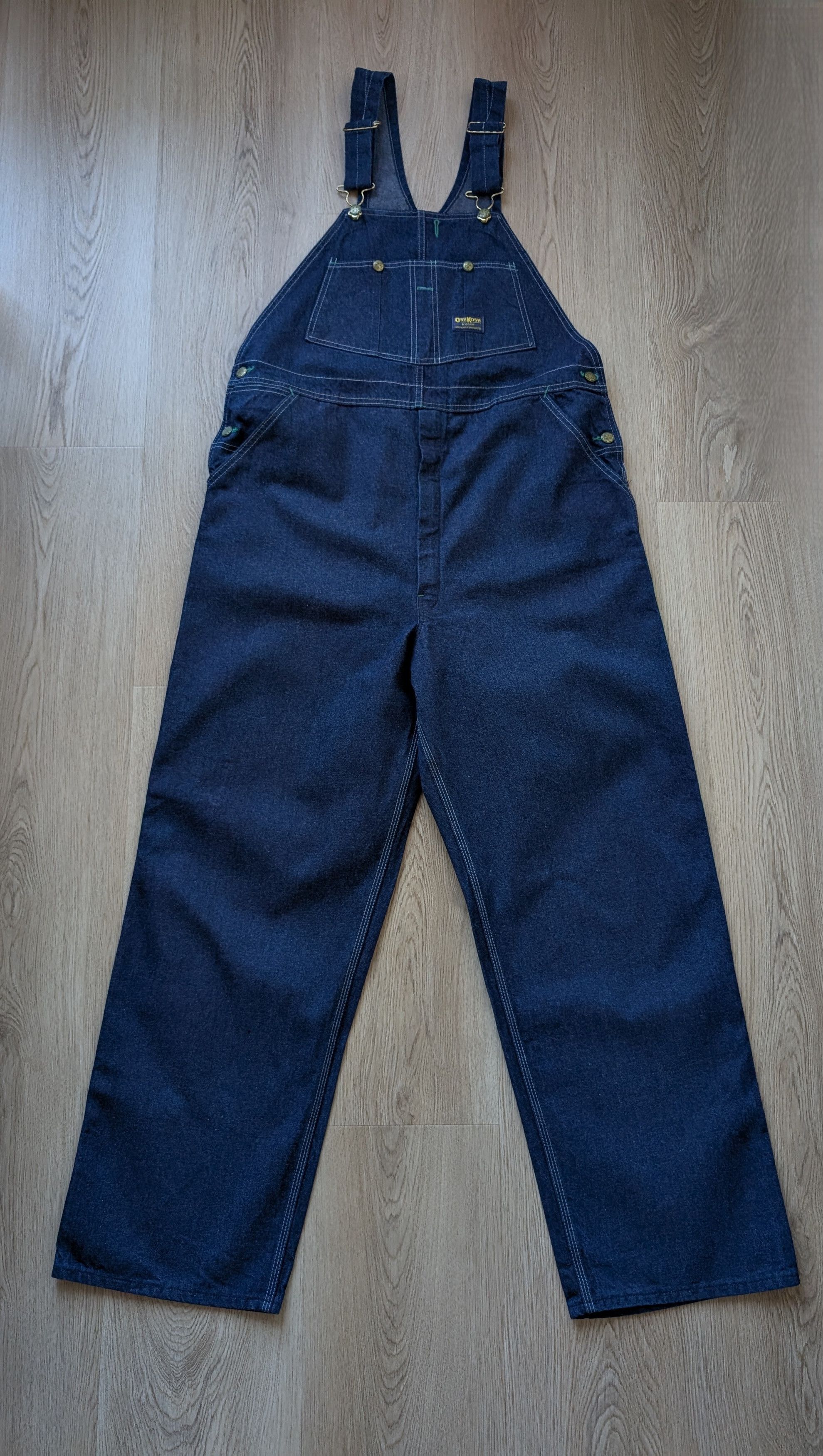Other Vintage OshKosh B'gosh Vestback Denim Overalls Mens 40 x 31 Size US 40 / EU 56 - 1 Thumbnail