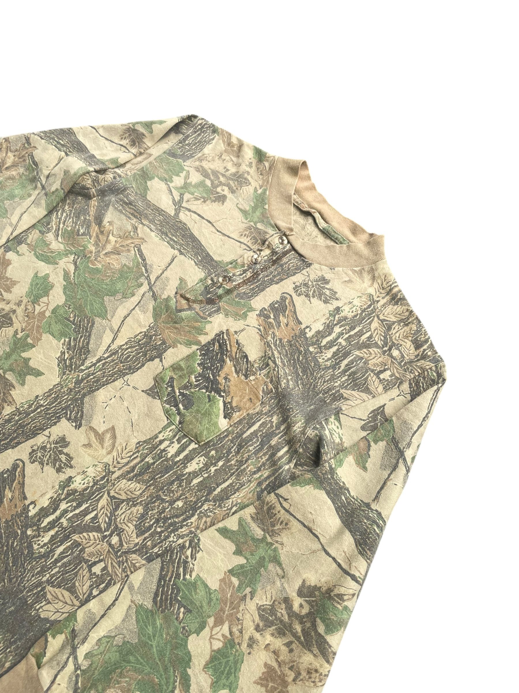 Realtree Vintage realtree Camou Tshirt Long Sleeve Size US L / EU 52-54 / 3 - 2 Thumbnail