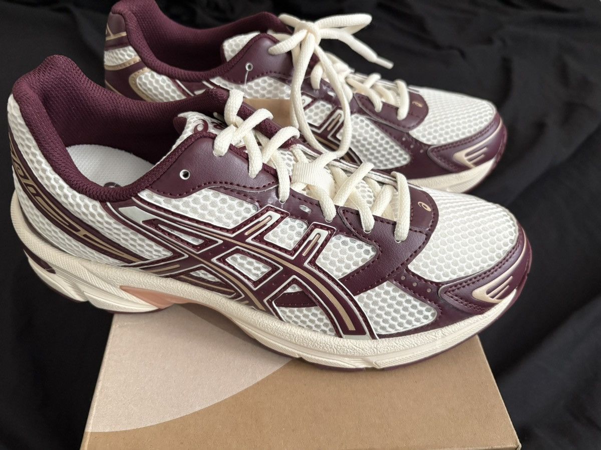 Asics Asics Gel Cream/Oxblood Red Size US 8.5 / IT 38.5 - 3 Thumbnail
