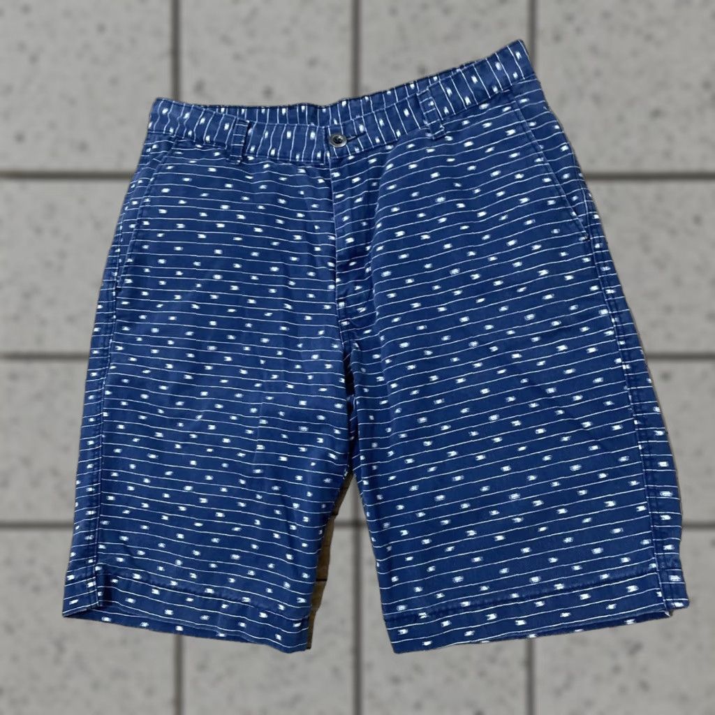 Levi's Levi's Geometric Print Shorts Mens 31 Blue Chino Beach Casual Size US 31 - 1 Thumbnail