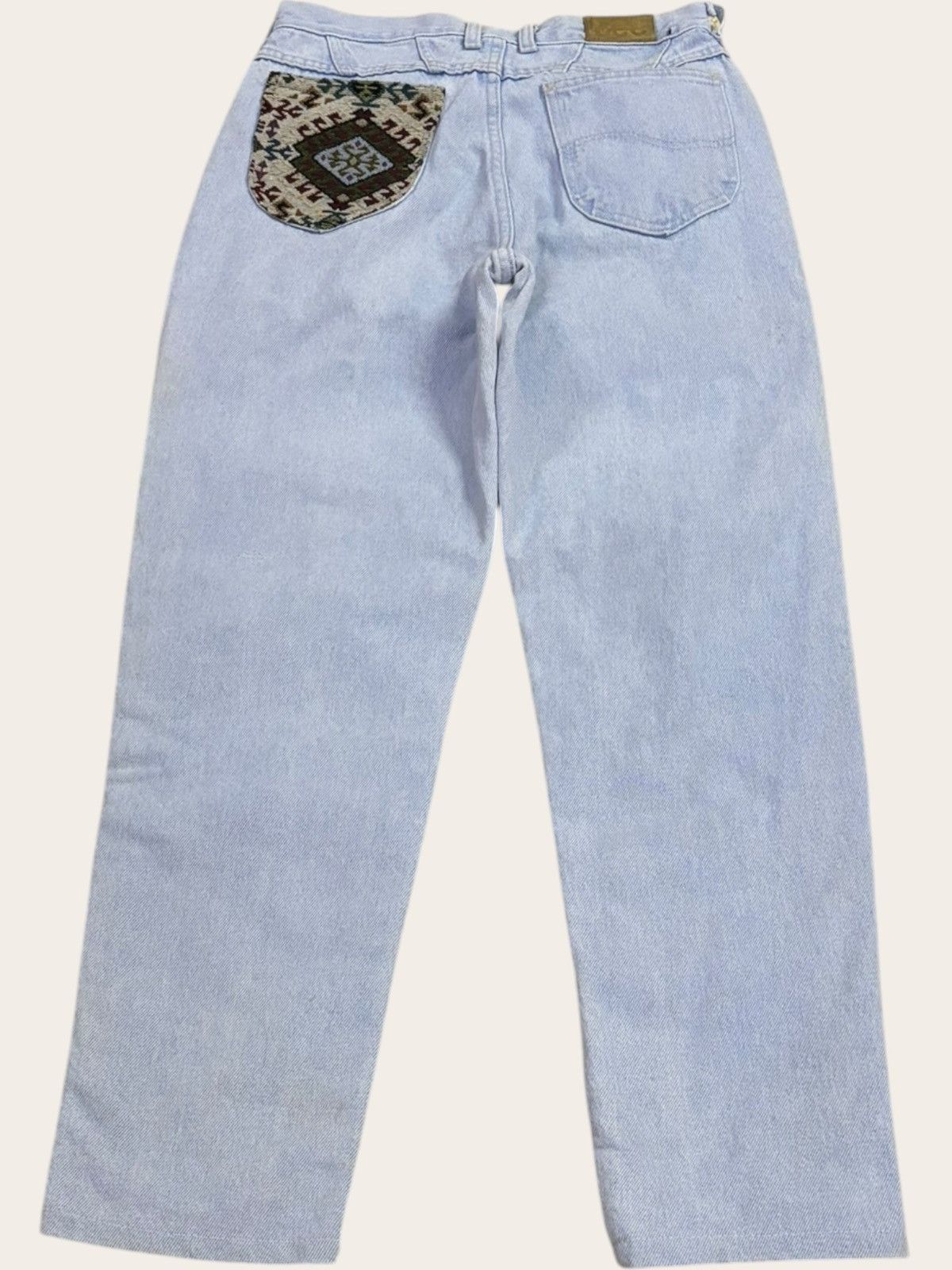Kapital Kountry Japan Lee Kapital Inspired Patchwork Ripped Jeans Size US 28 / EU 44 - 2 Thumbnail