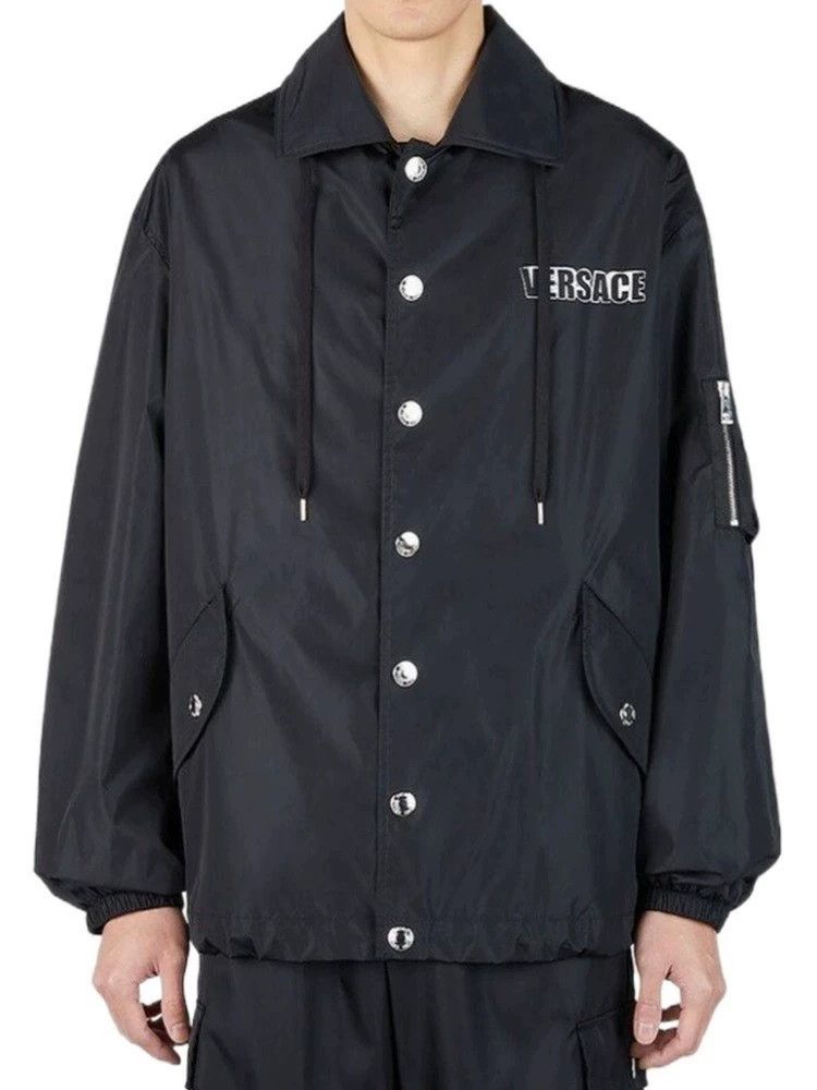 Versace Versace Nylon shirt-style long-sleeved jacket Size US M / EU 48-50 / 2 - 2 Thumbnail