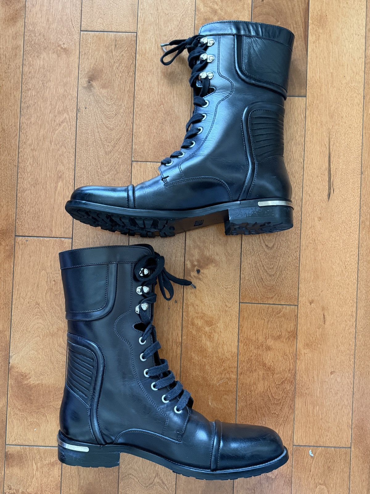 Hugo Boss Hugo Boss Combat Boots Size US 8 / EU 41 - 2 Thumbnail