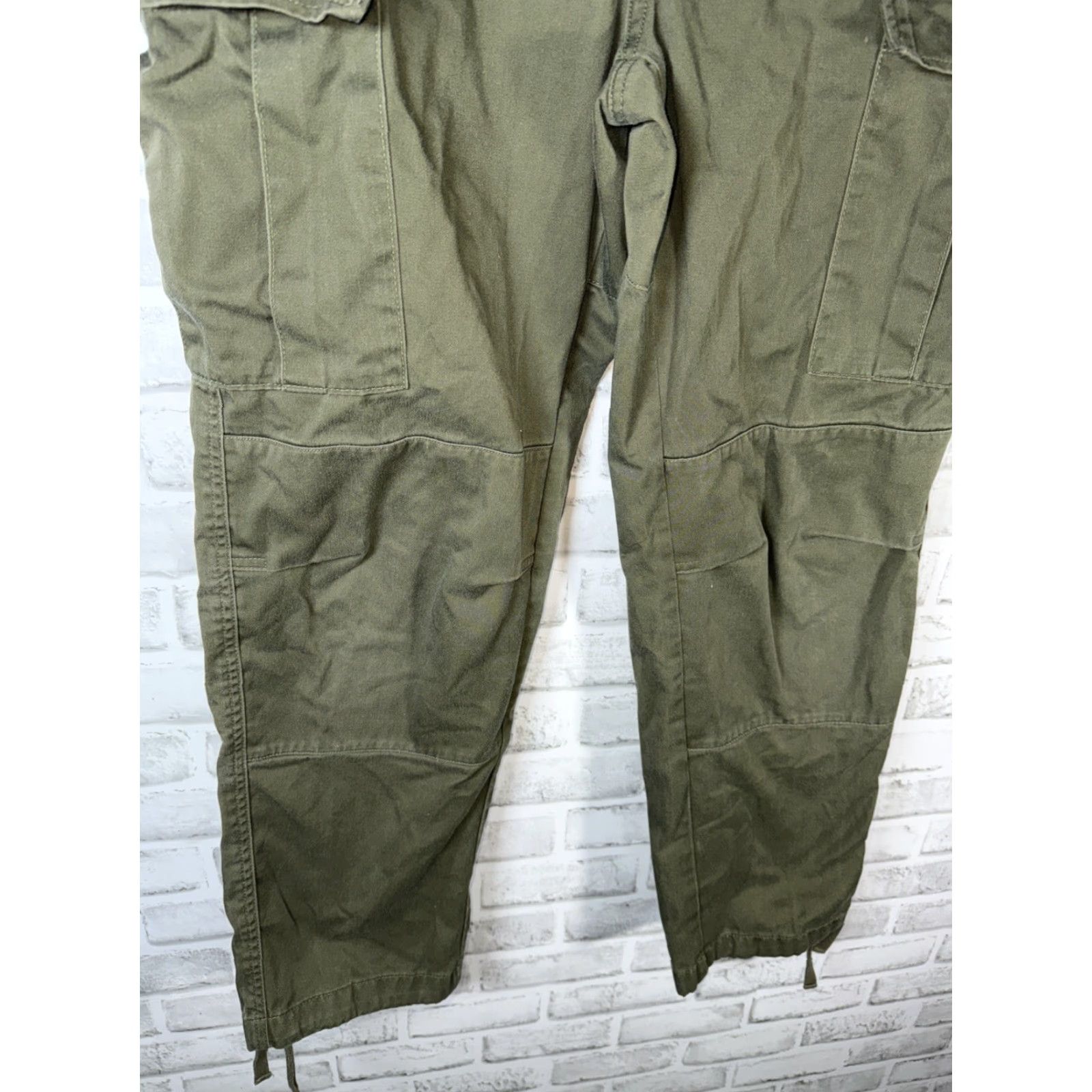 Empyre Empyre Men's Relax Fit Olive Green Cargo Skate Pants Size US 30 / EU 46 - 5 Thumbnail