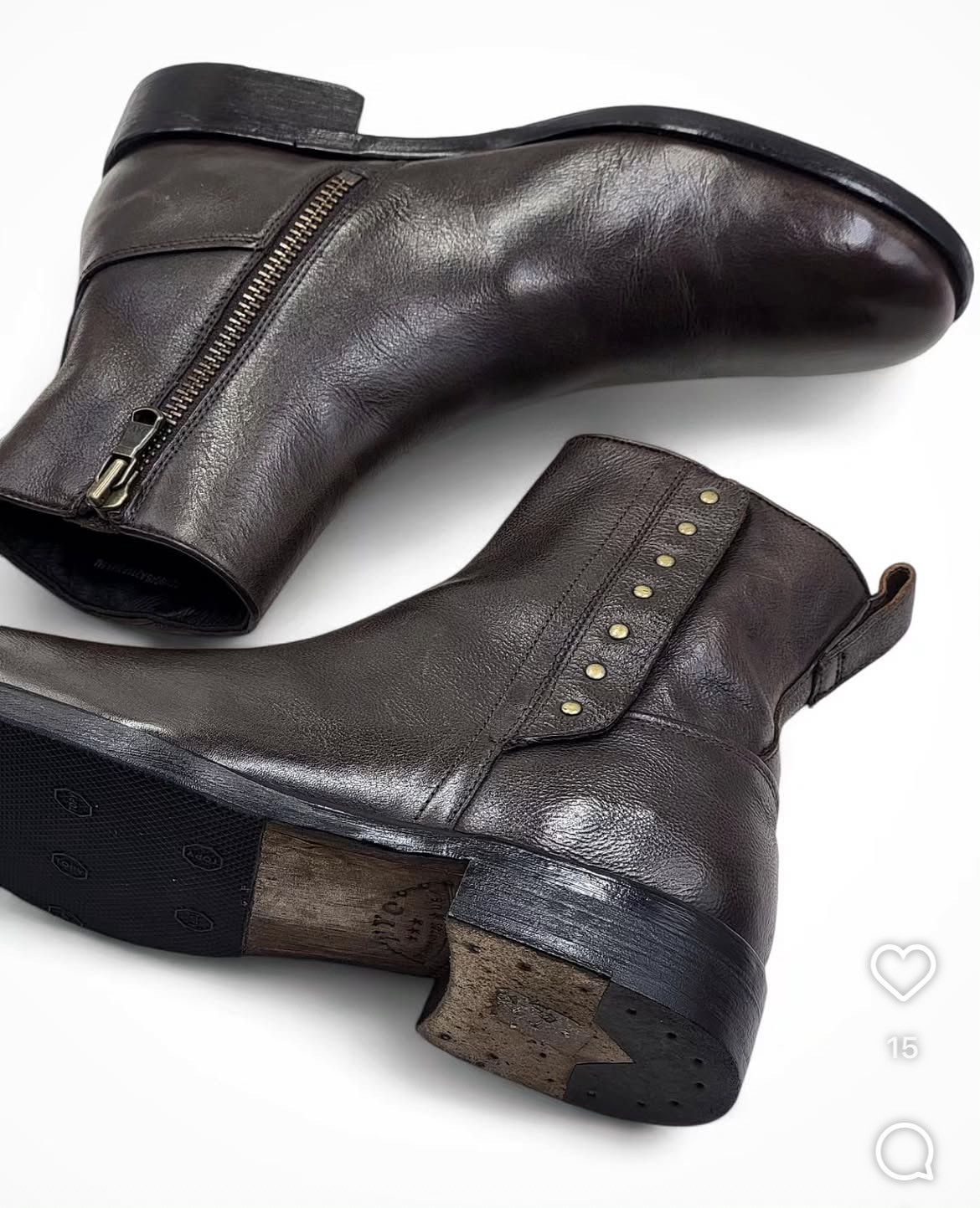 John Varvatos Button Boot US 9 EU 42 Size US 9 / EU 42 - 1 Thumbnail