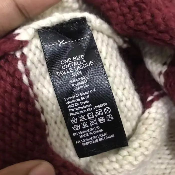 Forever 21 × Vintage Forever 21 Beanie Hat Size ONE SIZE - 8 Thumbnail