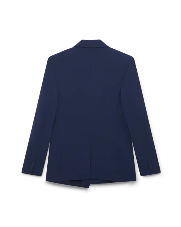 Casablanca o1mle0326 Asymmetric Double Breasted Jacket in Navy Size US M / EU 48-50 / 2 - 2 Thumbnail