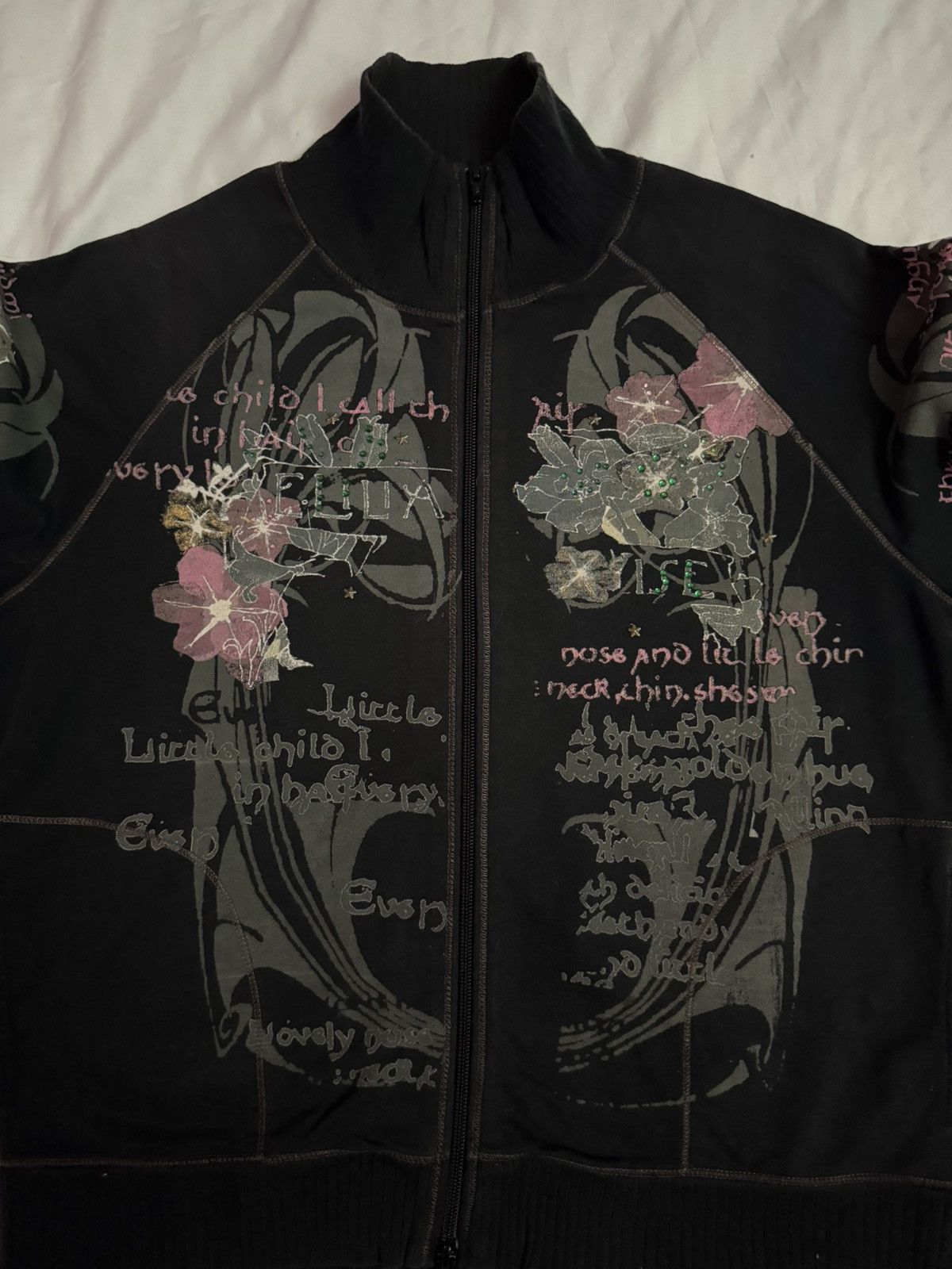 Hysteric Glamour × If Six Was Nine × Seditionaries Japanese Brand Grunge Punk Wild Poems Track Top Size US M / EU 48-50 / 2 - 3 Thumbnail