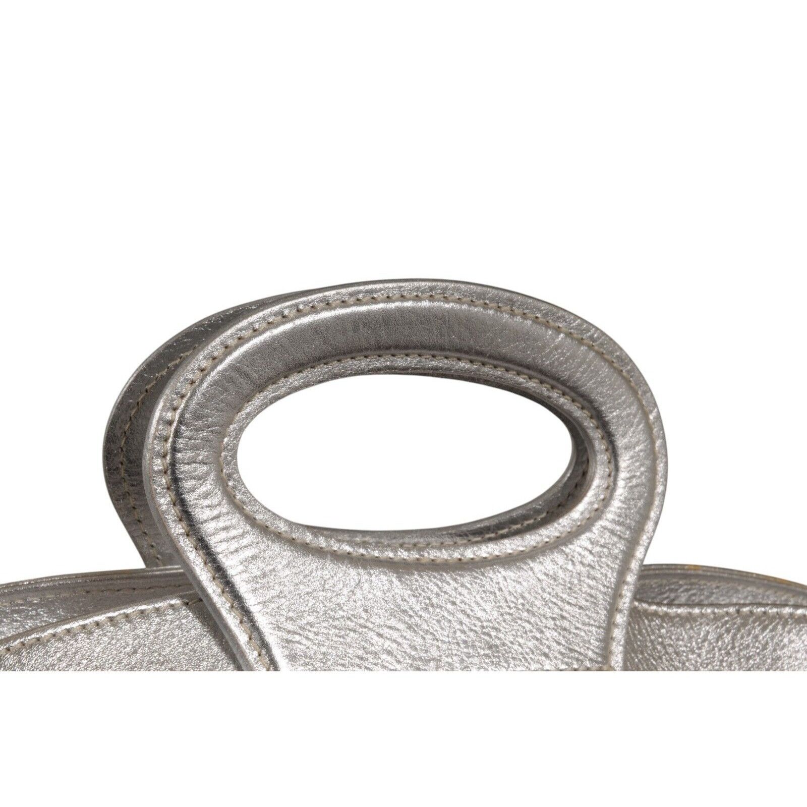 Goyard Beluga MM Tote Bag Silver Leather Carry On - 02497 Size ONE SIZE - 16 Thumbnail