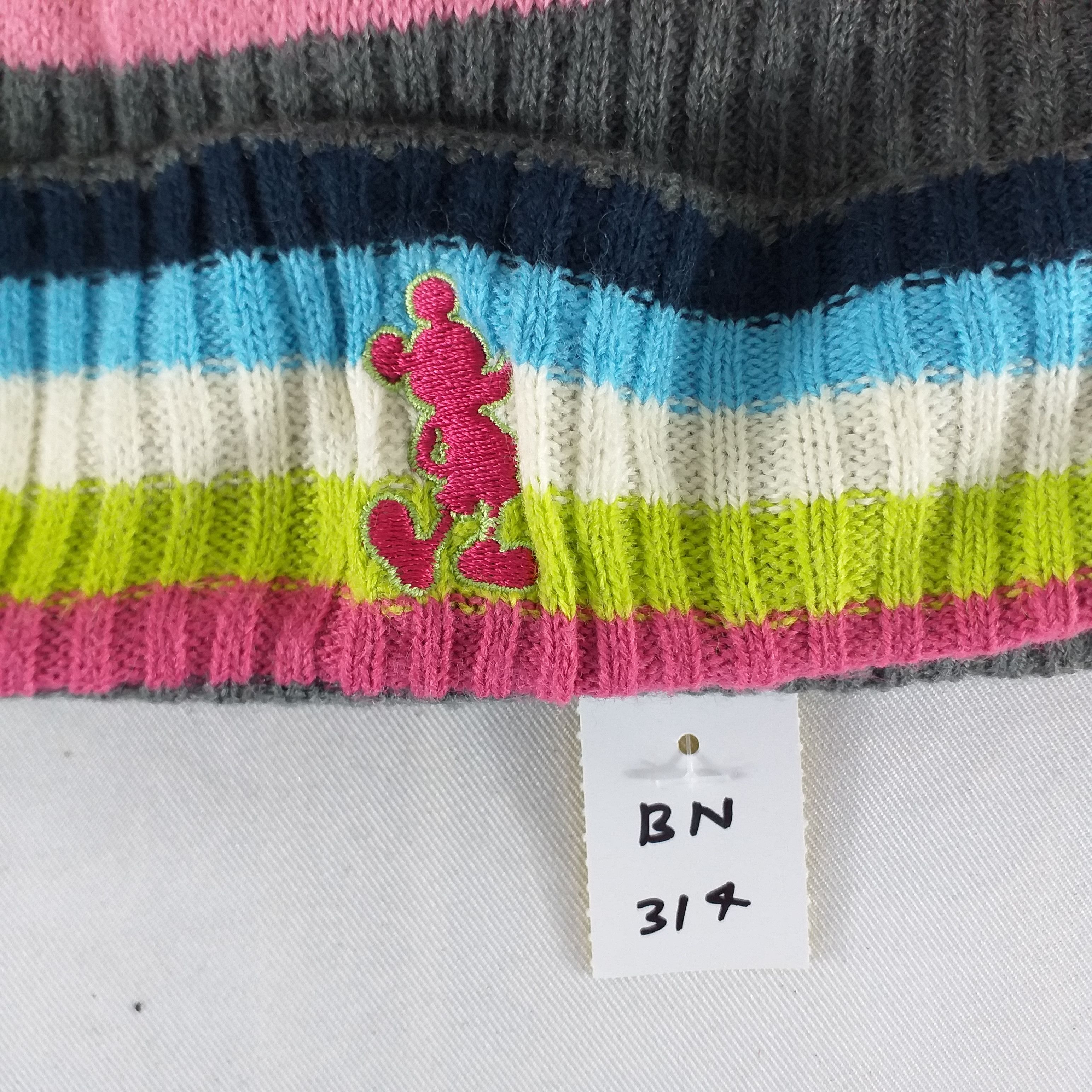 Disney Mickey Mouse Embroidery Snow Cap Hat Beanie -BN314 Size ONE SIZE - 8 Thumbnail