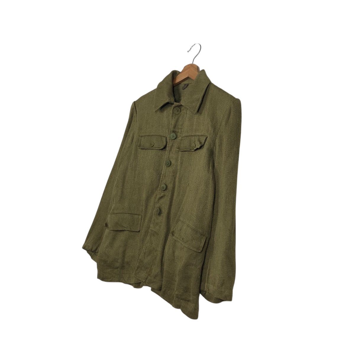 Vintage 📌Vintage Chore Worker Military Jacket US Navy Army Size US M / EU 48-50 / 2 - 4 Thumbnail