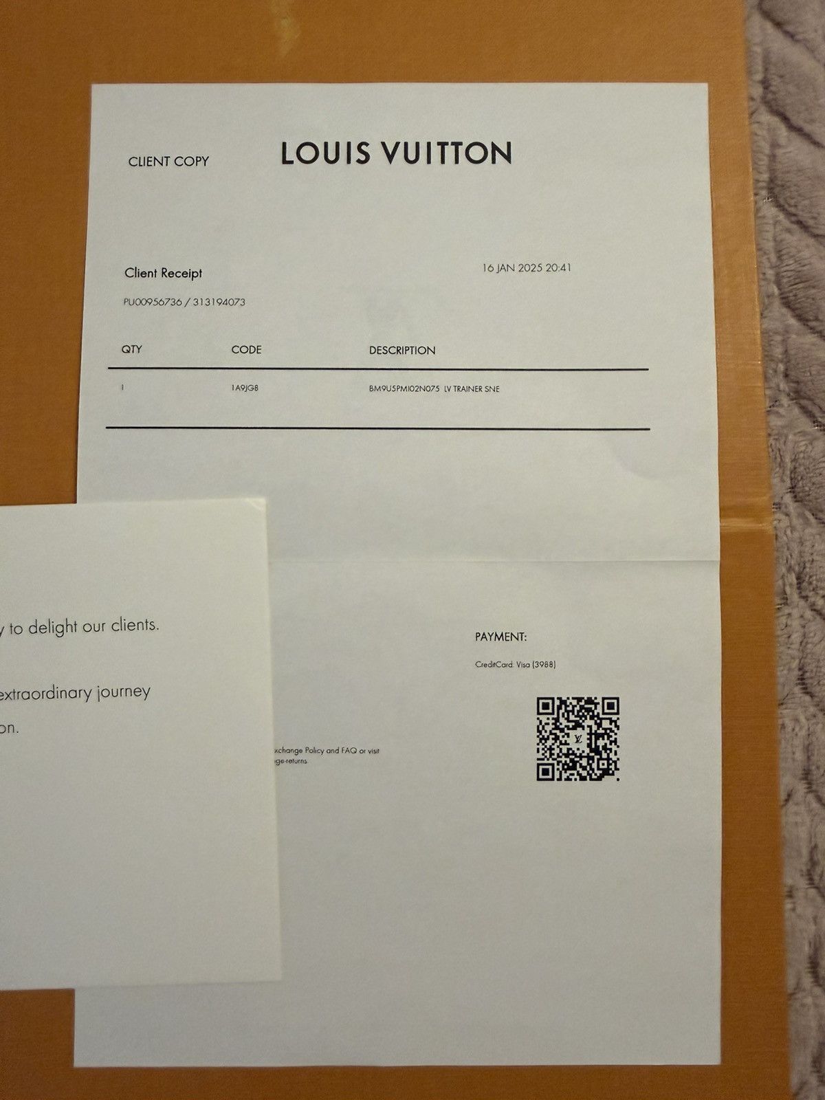 Louis Vuitton LV Trainer Sneaker (White/Black) Size US 8.5 / EU 41-42 - 9 Thumbnail