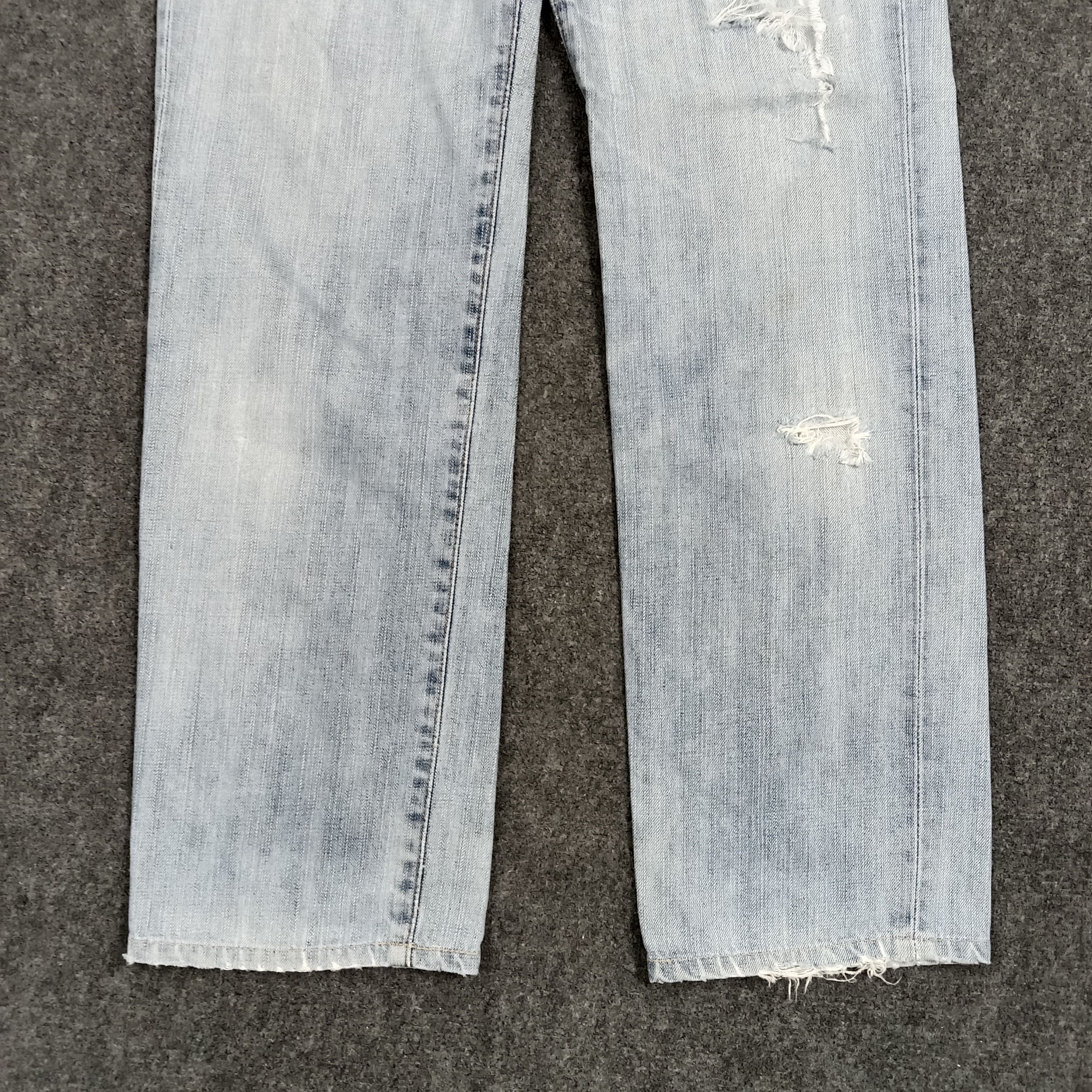 Edwin Edwin 503 Distressed Style Denim C272N24 Size US 29 - 6 Thumbnail