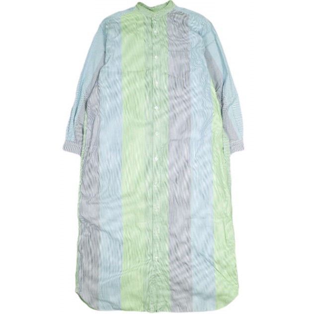 Beams BEAMS BOY Multistripe Cotton Dress Textile Dresses 13-26-0870-195 DUTY FREE for USA