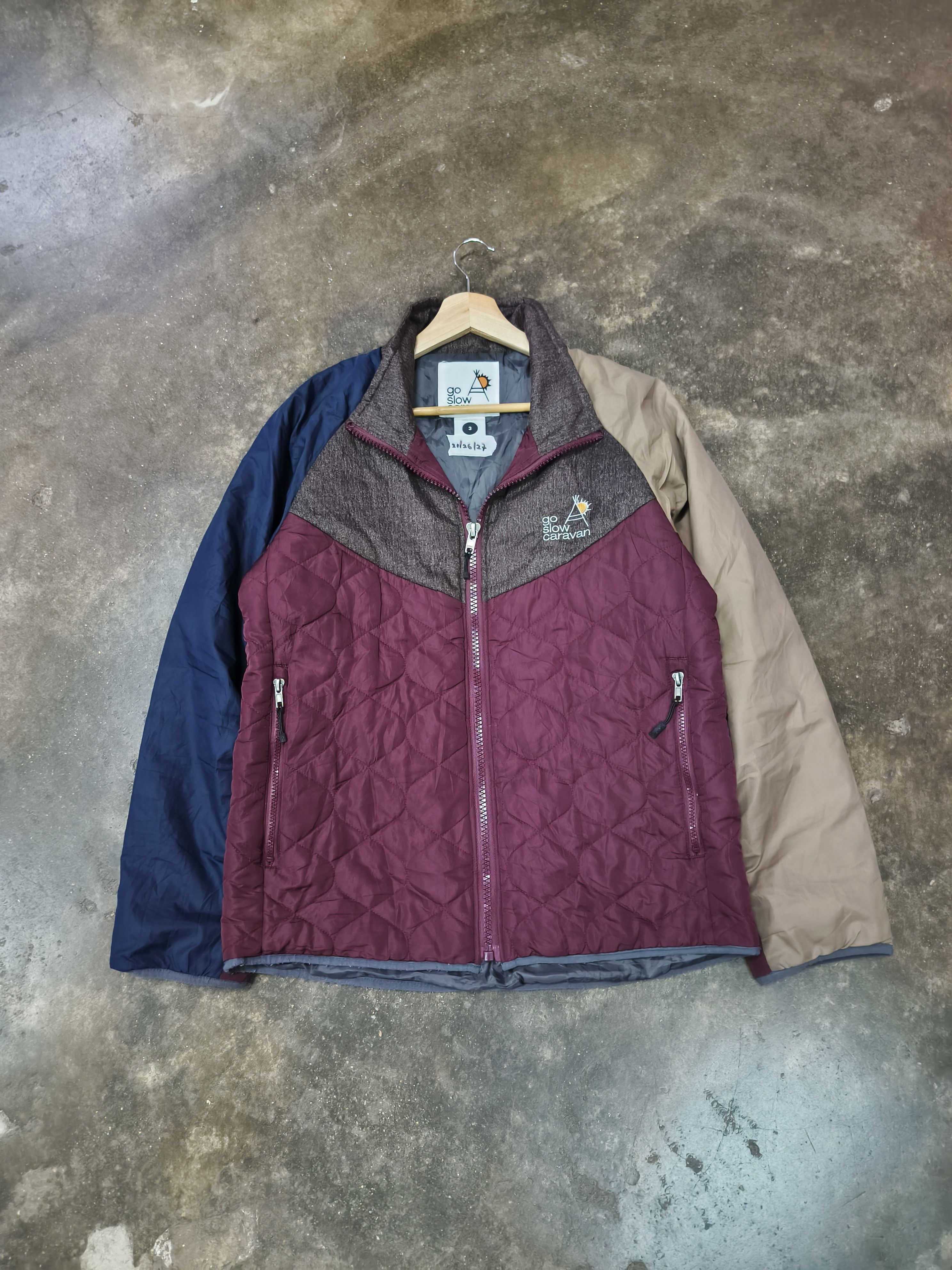 go slow caravan GO SLOW CARAVAN MULTICOLOR QUITTED JACKET Size US S / EU 44-46 / 1 - 2 Thumbnail