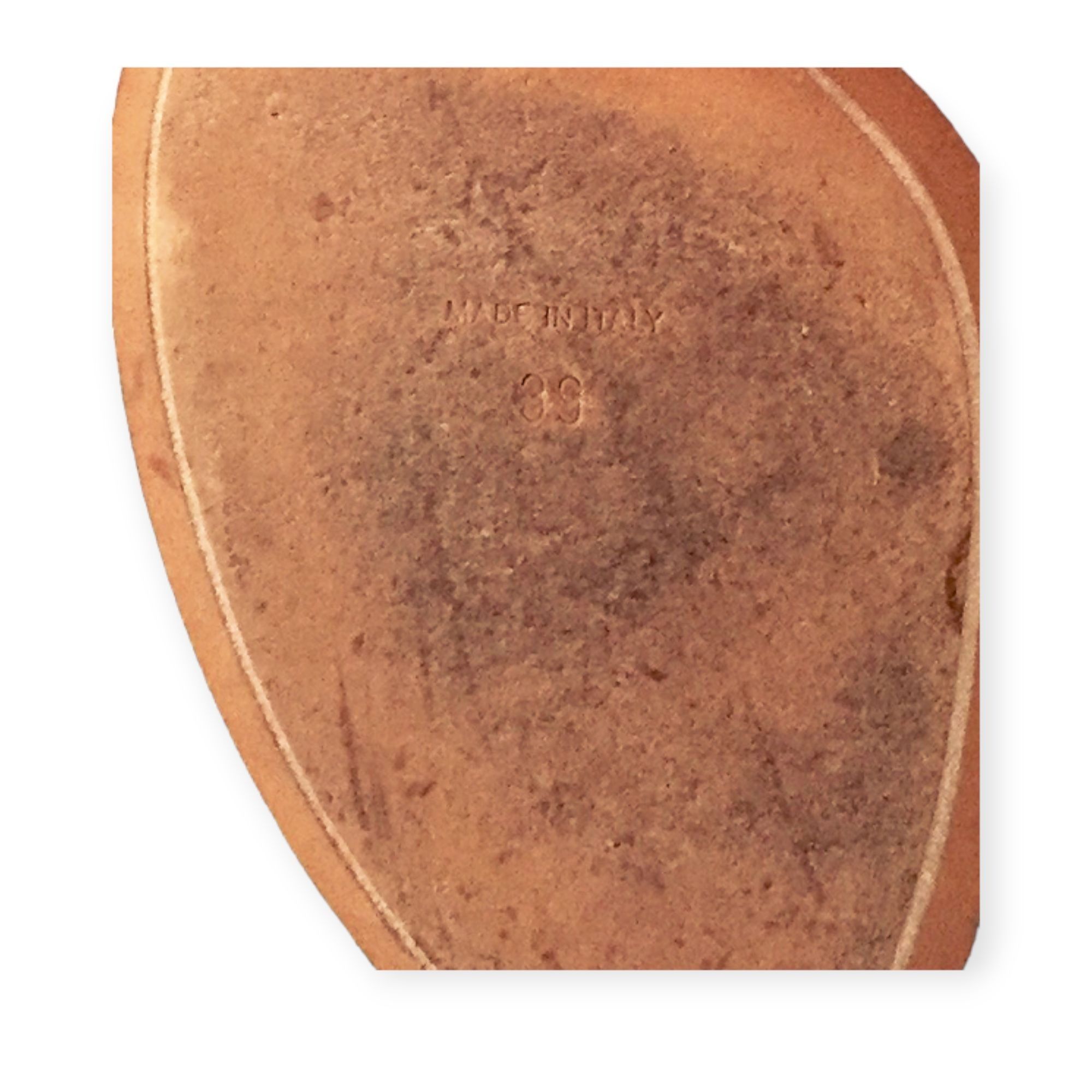 Givenchy Givenchy two tone sling back sandals in Ecru and Beige Leath Size US 9 / IT 39 - 8 Thumbnail