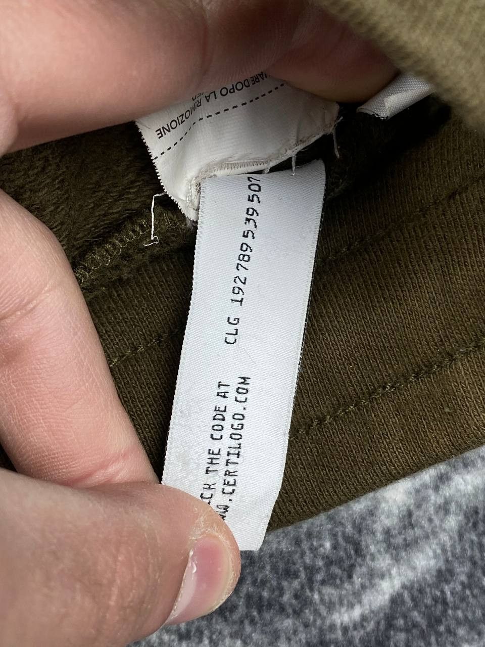 C.P. Company CP Company Diagonal Raised Fleece Lens Pocket Sweatpants Size US 36 / EU 52 - 10 Thumbnail