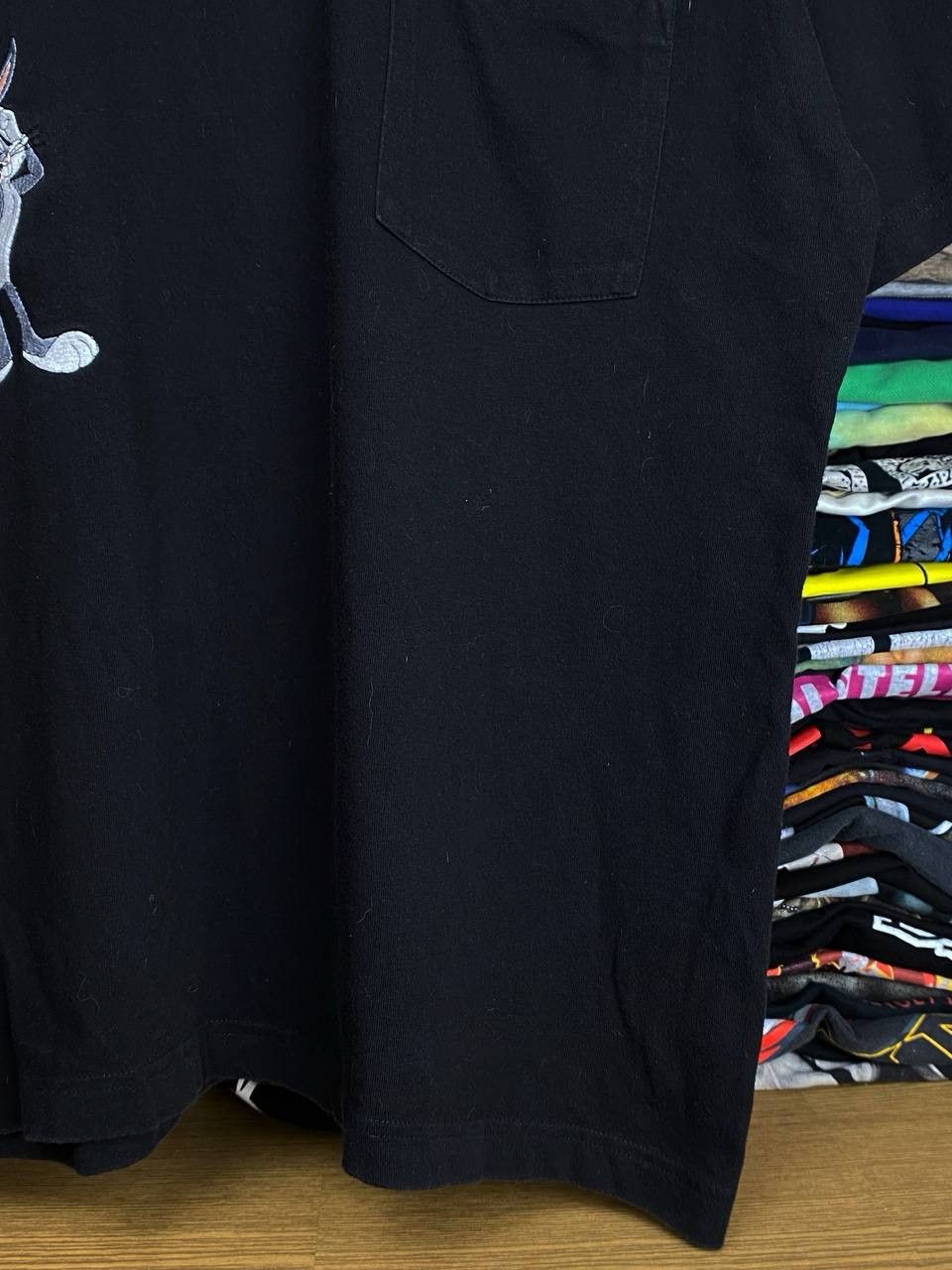 Cartoon Network Vintage Looney Tunes 1995 Embroidered Pocket 90s Tee Size US L / EU 52-54 / 3 - 6 Thumbnail