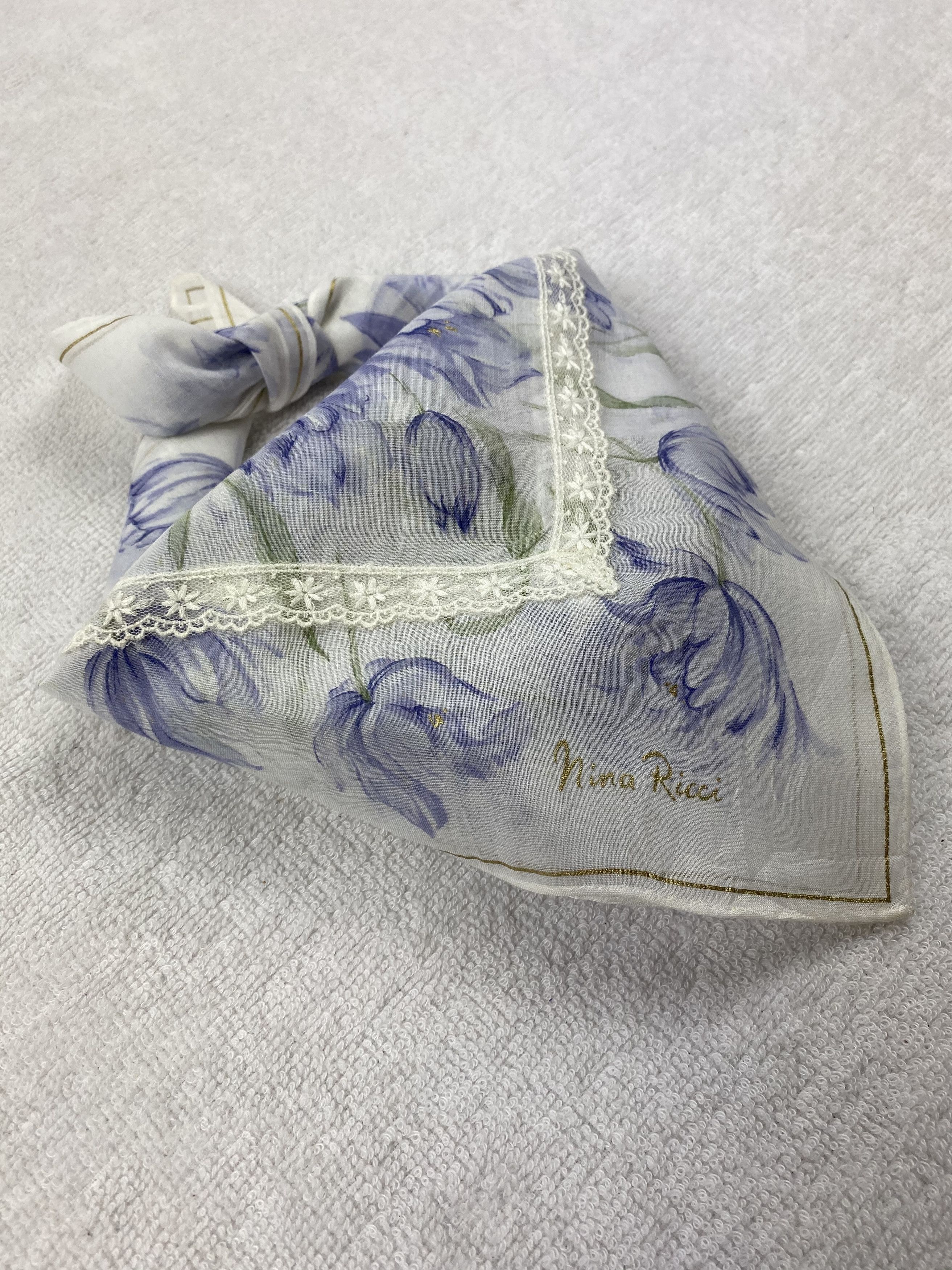 Nina Ricci × Vintage Nina Ricci Handkerchief / Bandana / Neckerchief Size ONE SIZE - 2 Thumbnail