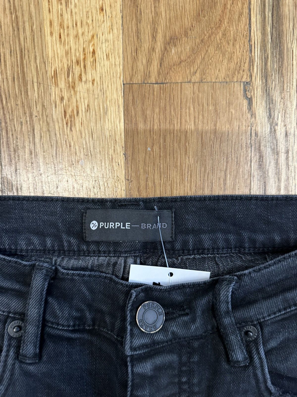 Purple Brand Purple Brand Plain Black Denim Jeans Size 32 Size US 32 / EU 48 - 3 Thumbnail