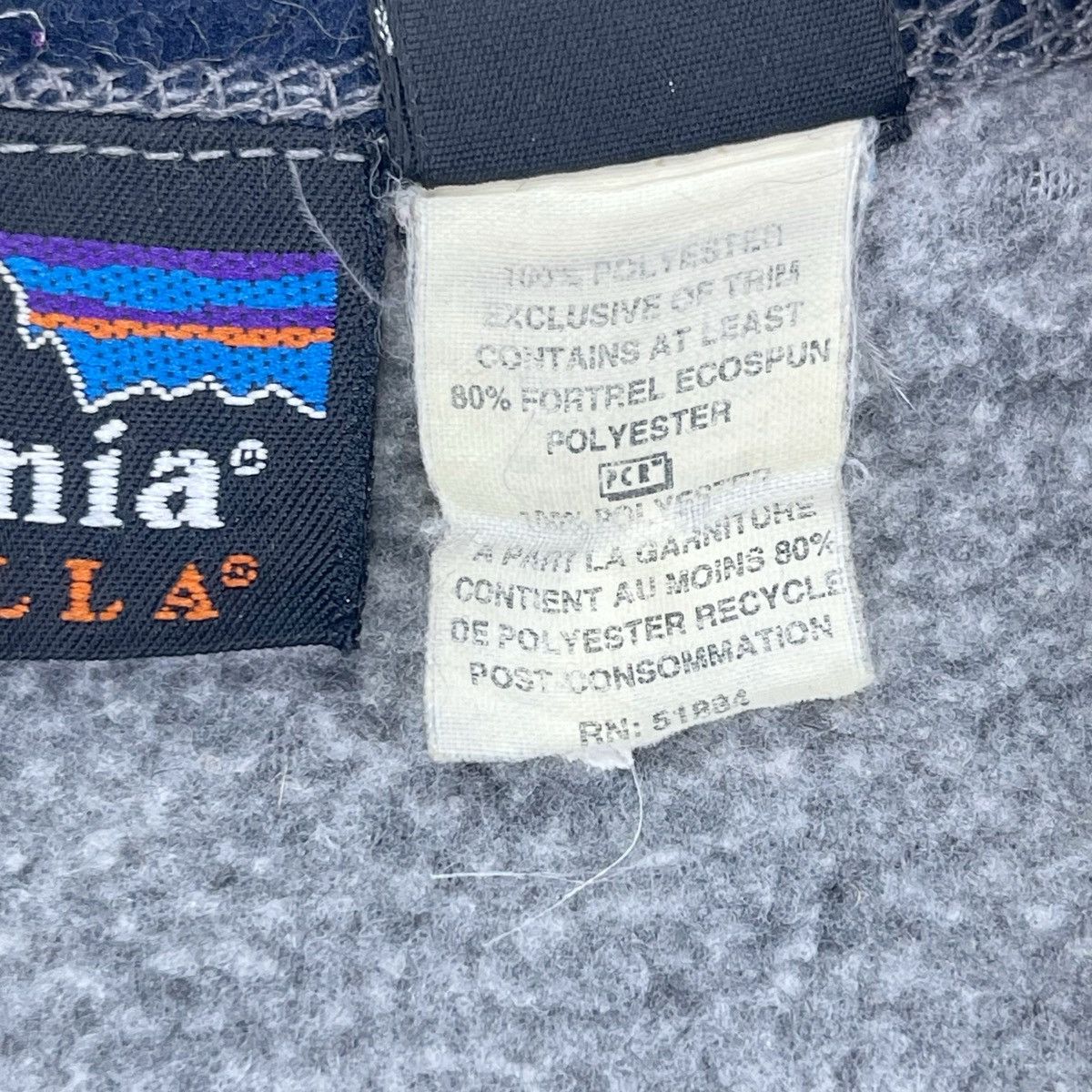 Patagonia × Vintage 90’s Patagonia Fleece Sleeveless Jacket Size US M / EU 48-50 / 2 - 8 Thumbnail