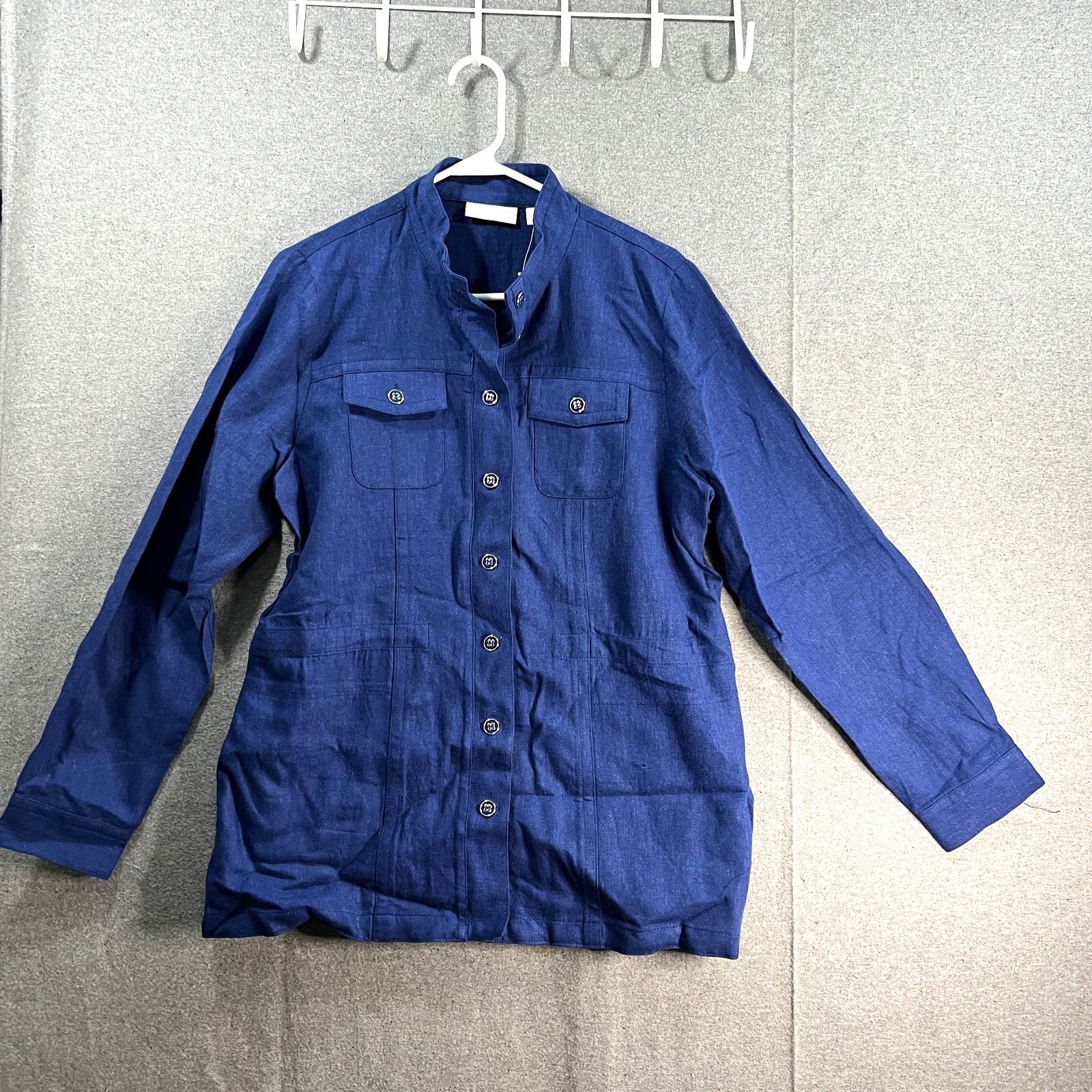 Other GRAVER Susan Graver Pure Linen Blend Jacket Size S / US 4 / IT 40 - 1 Thumbnail
