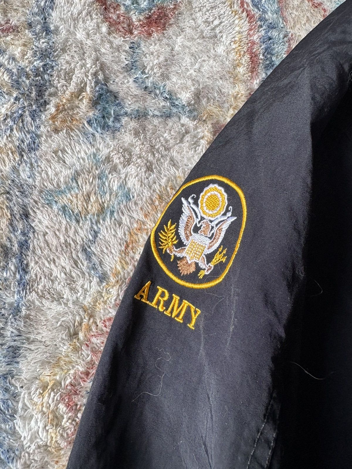 Vintage Vintage NCAA Army Spellout Pullover Light Jacket Size XL Size US XL / EU 56 / 4 - 5 Thumbnail