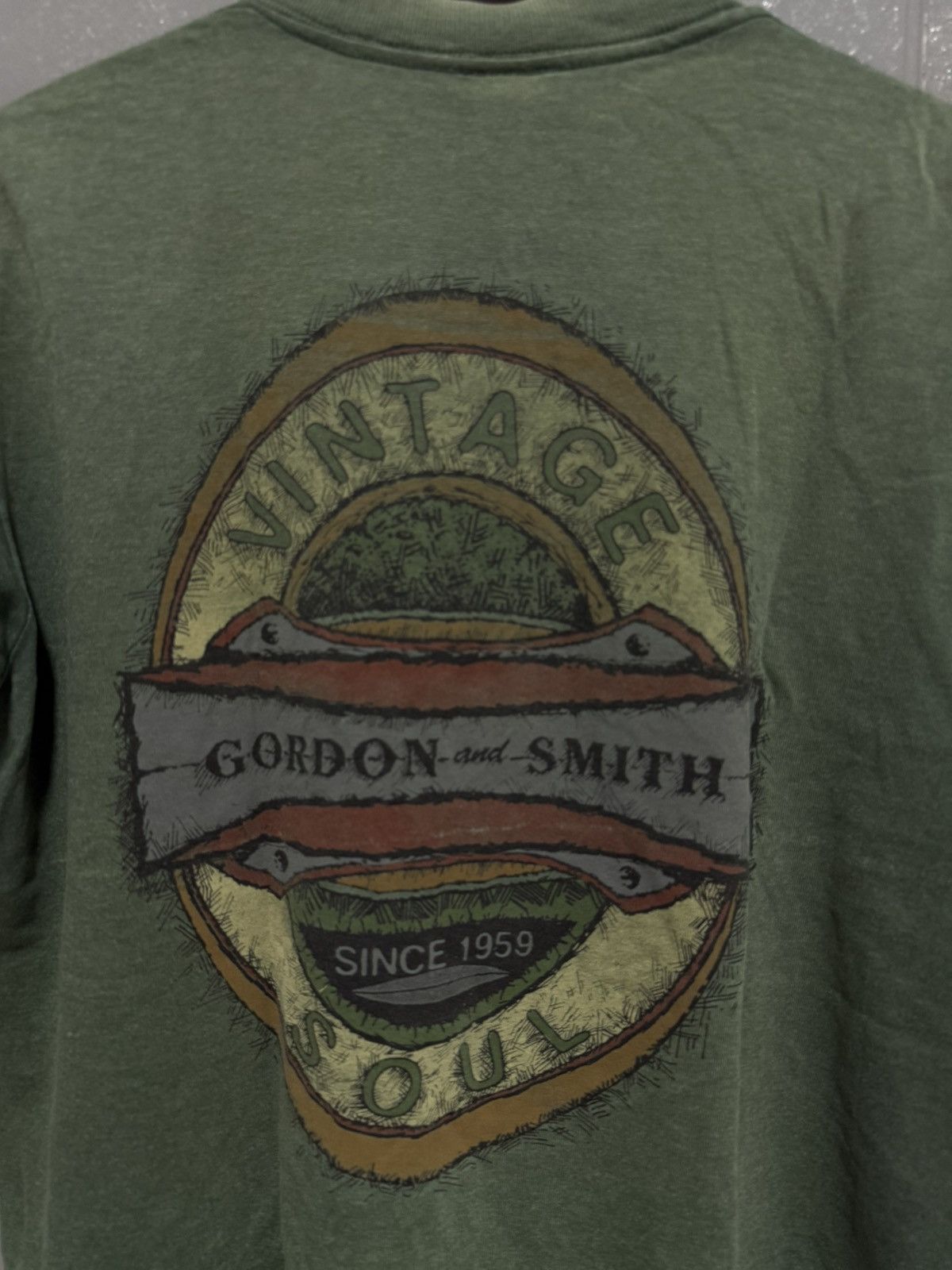 Other Vintage 90’s Gordon & Smith Surfing Tee Size US M / EU 48-50 / 2 - 2 Thumbnail