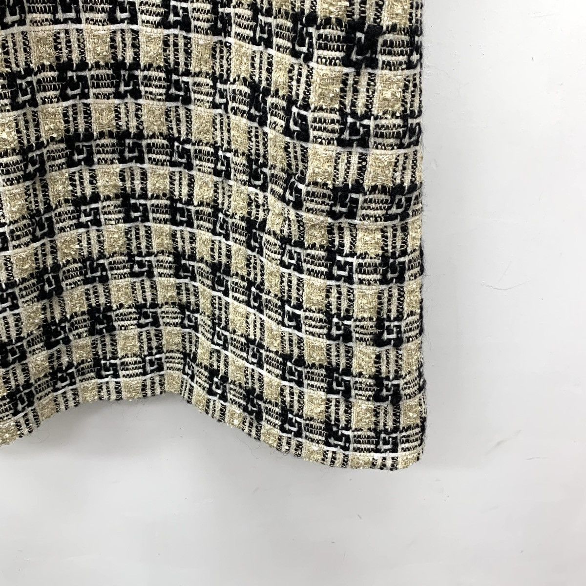 Gucci Gucci Plaid Woven Tweed Lapel Short Sleeve Dress K26WX Size M / US 6-8 / IT 42-44 - 5 Thumbnail