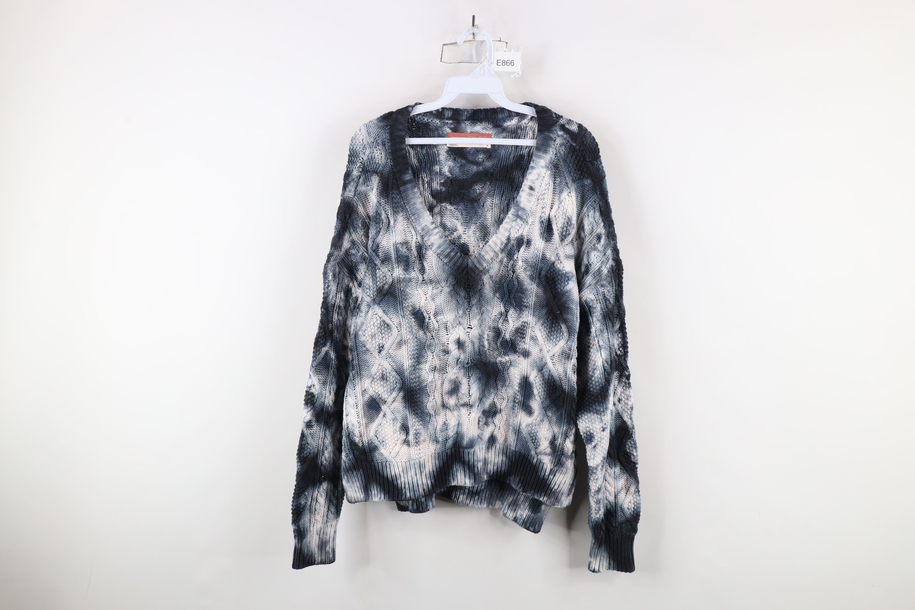 Anthropologie × Vintage Anthropologie Pilcro Chunky Cable Knit Fisherman Sweater Size M / US 6-8 / IT 42-44 - 1 Thumbnail