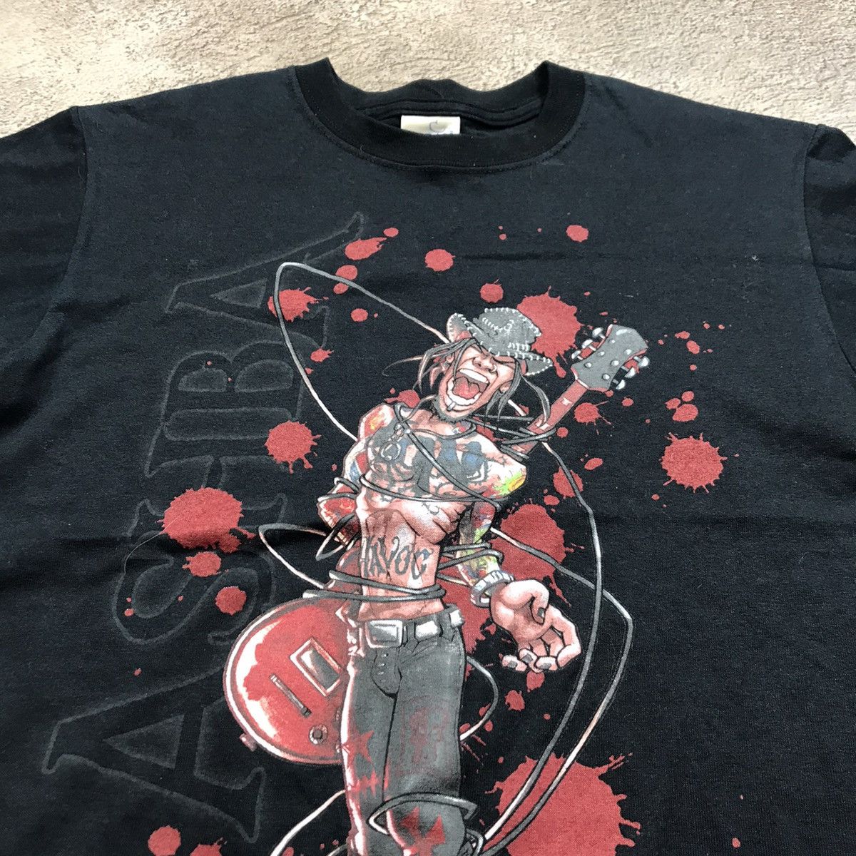 Vintage Vintage Y2K DJ Ashba Graphic Tee Band Punk Rock Grunge S Size US S / EU 44-46 / 1 - 3 Thumbnail
