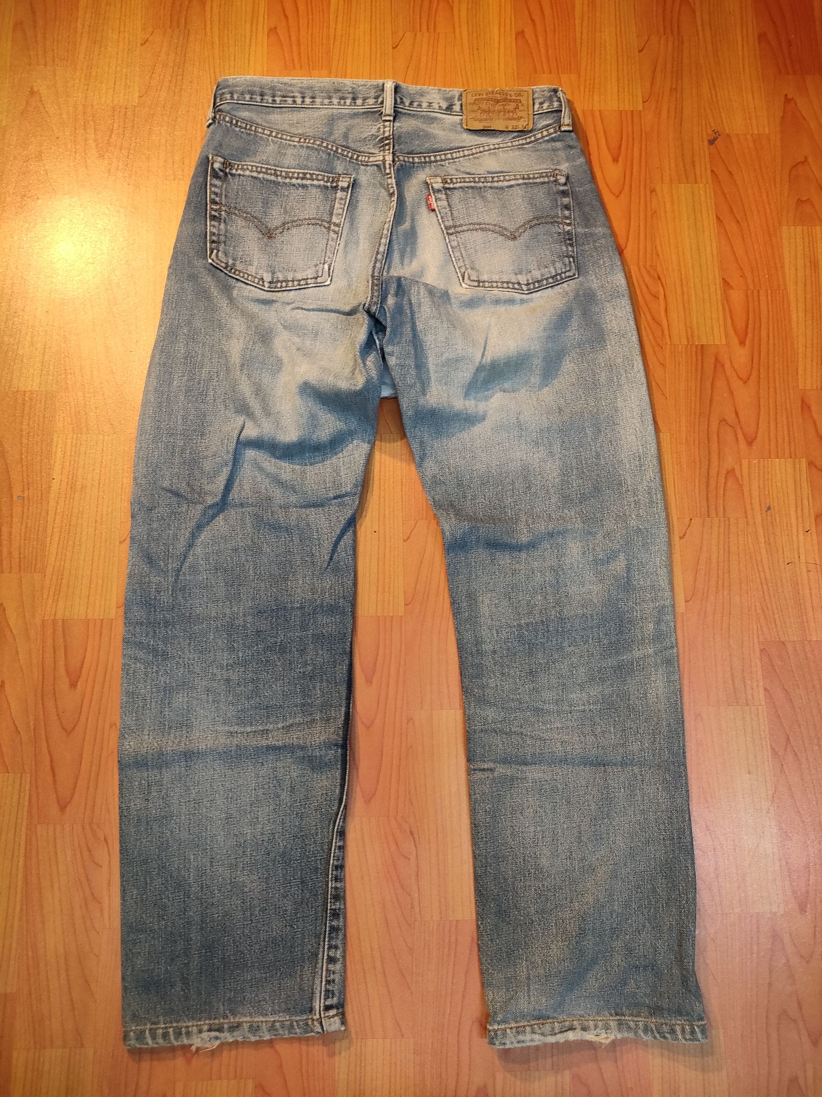 Levi's Vintage Clothing × Vintage Vintage Levi's 502 Selvedge Jeans Size US 32 / EU 48 - 4 Thumbnail