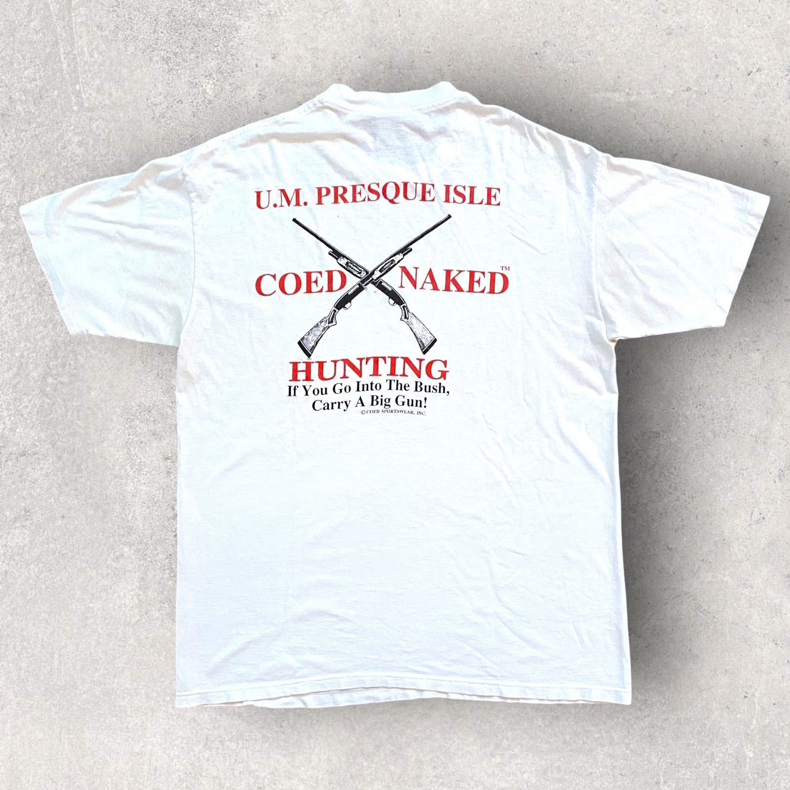 Vintage Vintage 90s Coed Naked Sportswear Hunting Shirt Size US XL / EU 56 / 4 - 1 Thumbnail