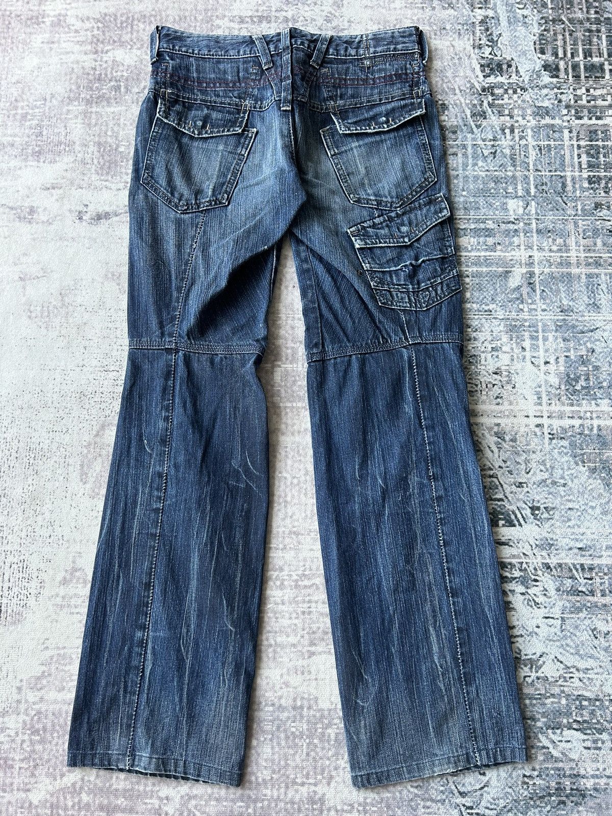 Marithe + Francois Girbaud Marithe Francois Girbaud Cargo Jeans Size US 29 - 10 Thumbnail