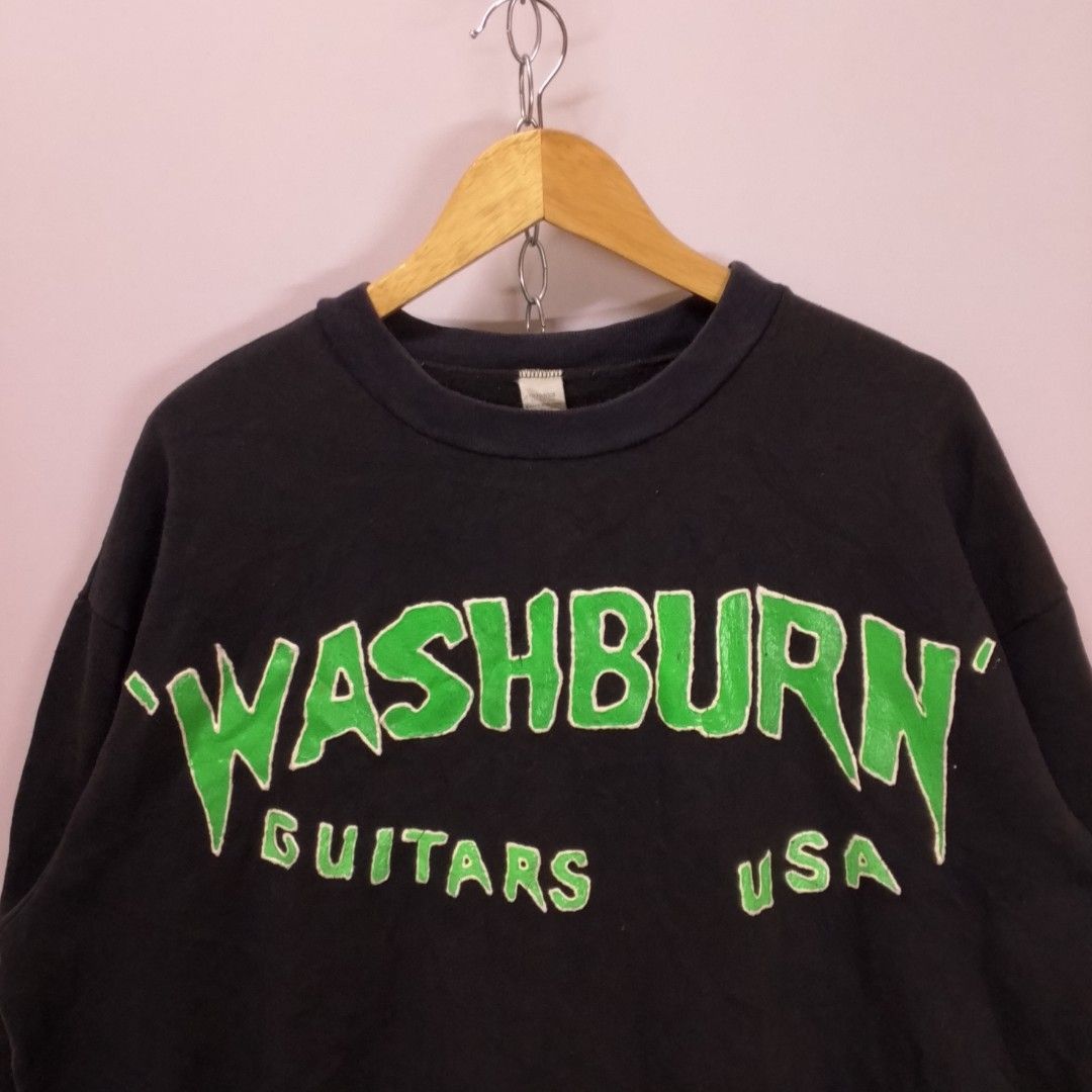 Vintage Vintage American Thunder Washburn Guitars Custom Sweatshirt Size US L / EU 52-54 / 3 - 5 Thumbnail