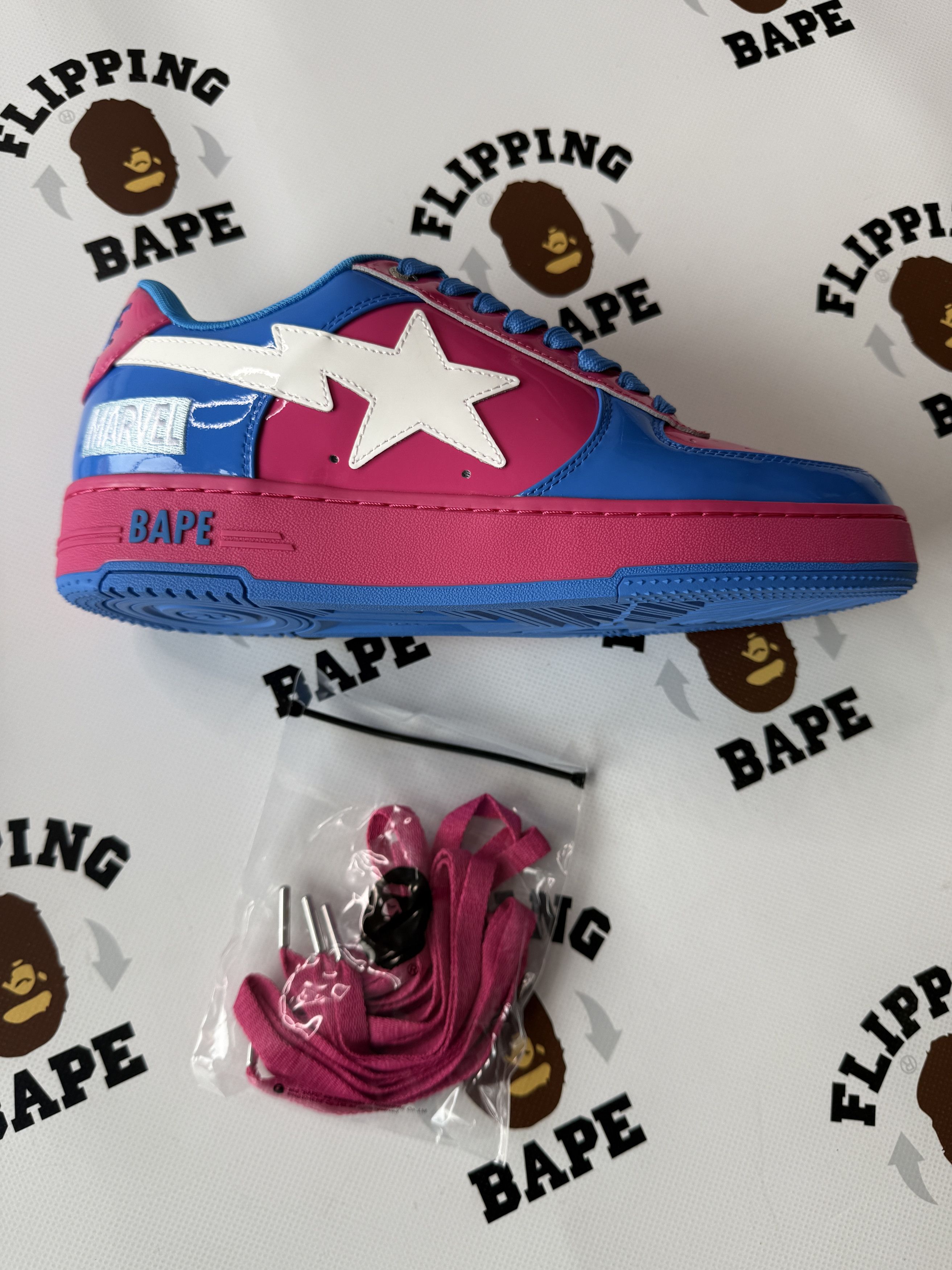 Bape BAPE X F4 BAPE STA GALACTUS & SILVER SURFER Size US 10 / EU 43 - 7 Thumbnail