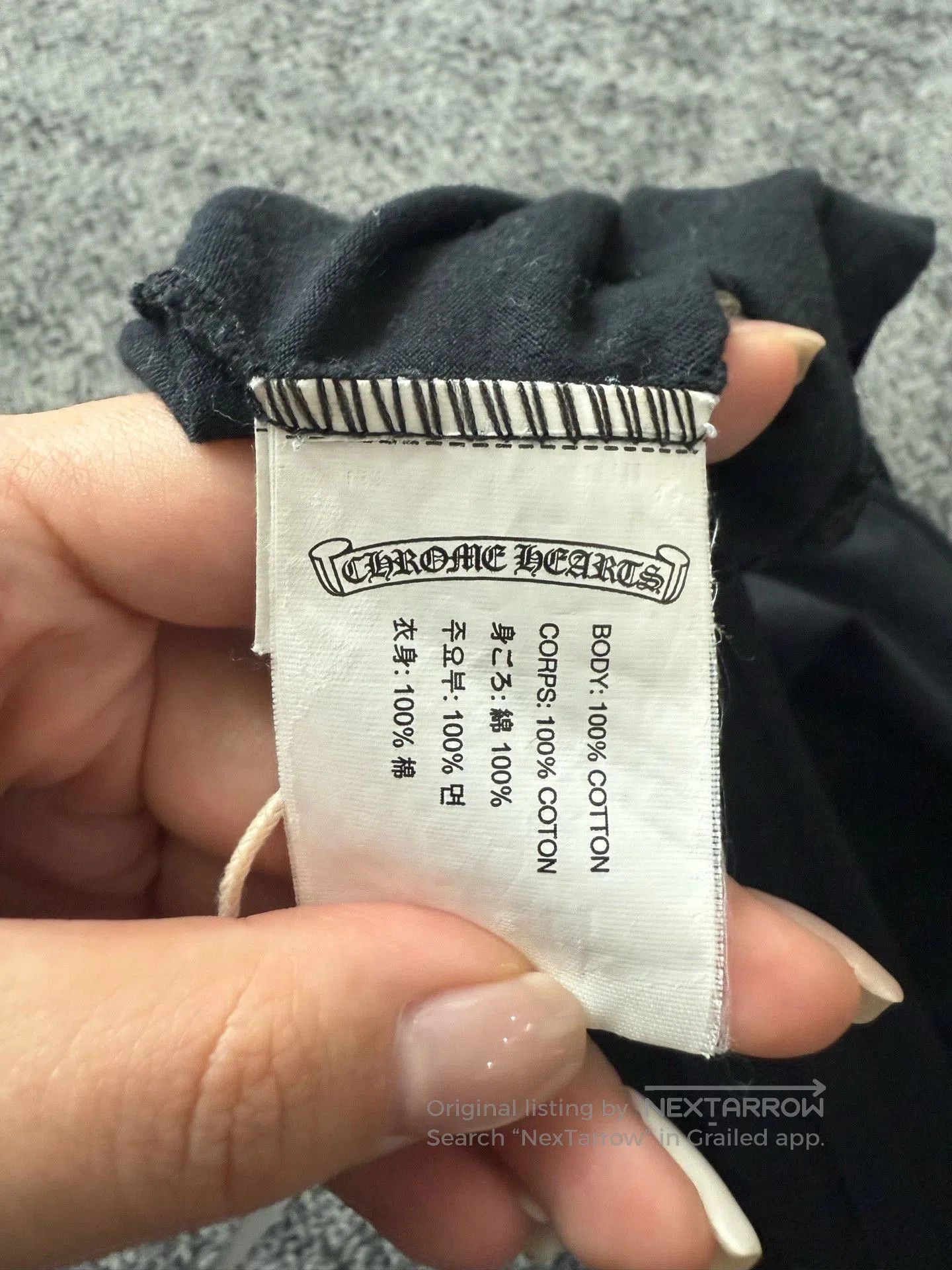 Chrome Hearts Chrome Hearts Black Short Sleeve Tee. Size US L / EU 52-54 / 3 - 4 Thumbnail