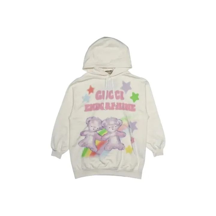 Gucci Gucci Bear Print Hooded Sweatshirt for Women Size S / US 4 / IT 40 - 1 Thumbnail