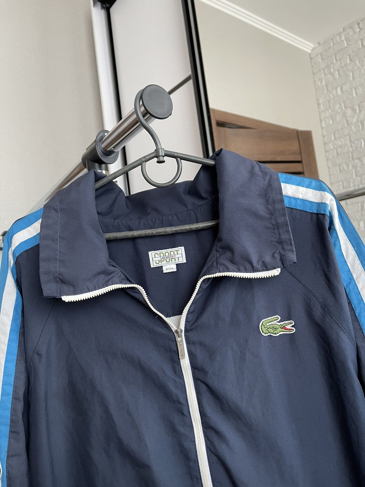 Lacoste Lacoste Sport Vintage Track Zip Jacket 90s Size US XL / EU 56 / 4 - 5 Thumbnail