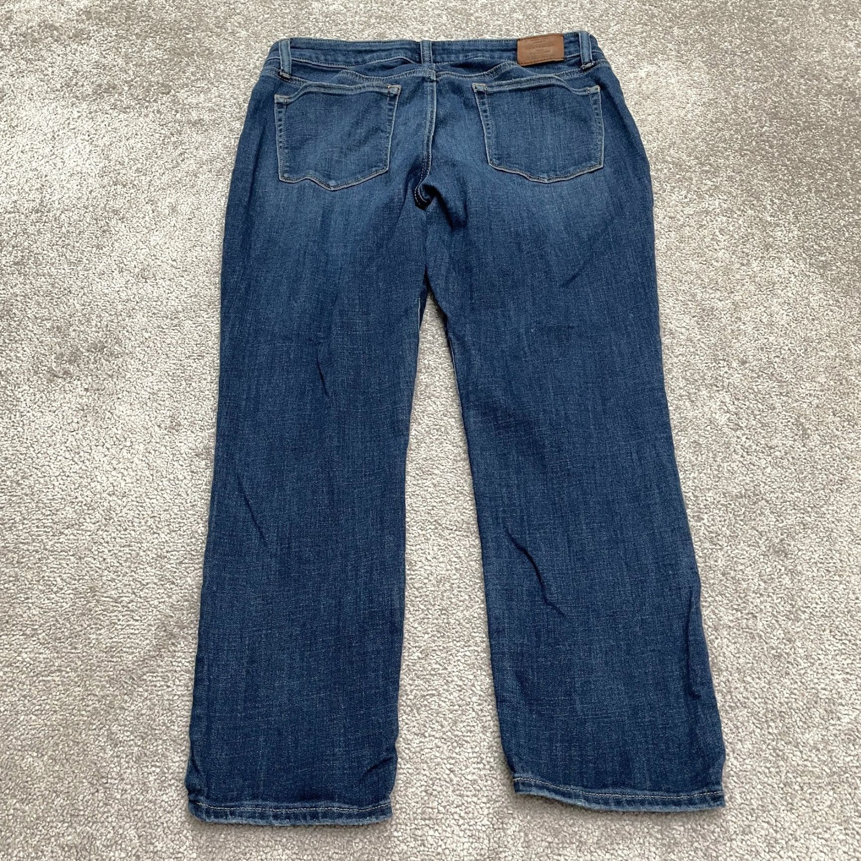 Lucky Brand Lucky Brand Ankle Lolita Skinny Denim Jeans Womens 12/31 Blue Medium Wash 34x26 Size 34" / US 12 / IT 48 - 2 Thumbnail