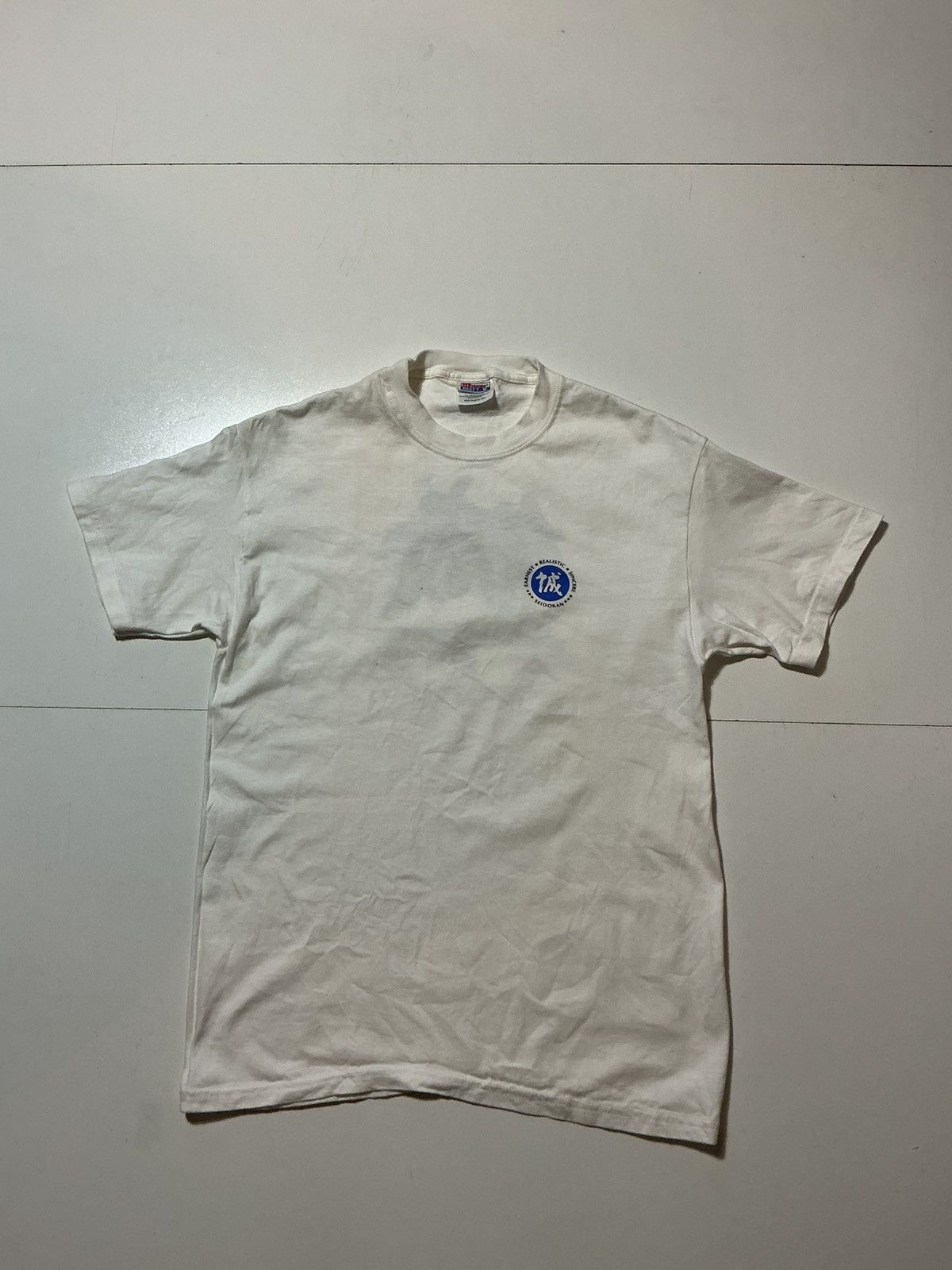 Vintage Seidokan Aikido Japanese Martial Arts MMA Graphic T-Shirt Size US M / EU 48-50 / 2 - 2 Thumbnail
