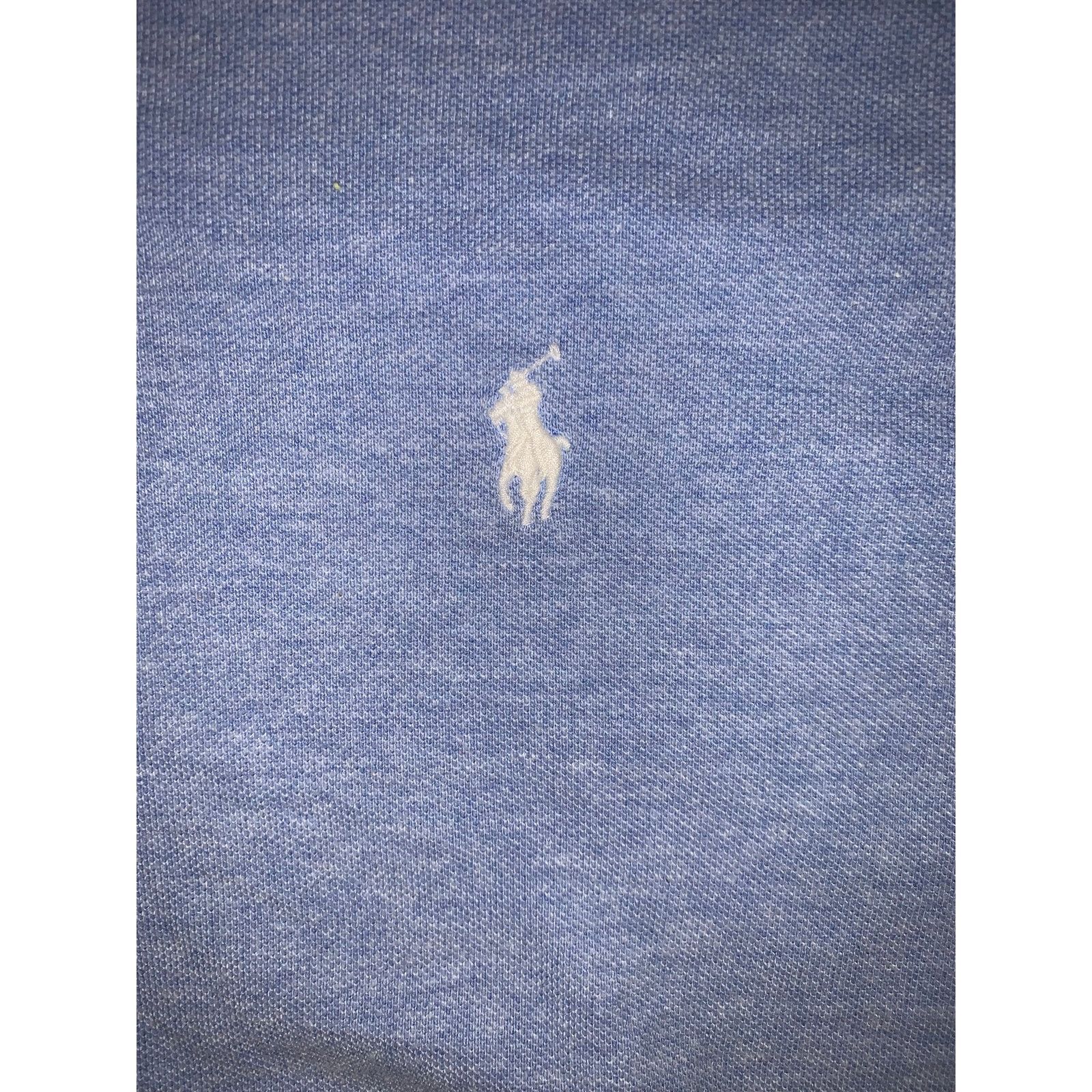 Polo Ralph Lauren Polo Ralph Lauren Light Blue Polo Shirt White Pony Mens XL Size US XL / EU 56 / 4 - 4 Thumbnail