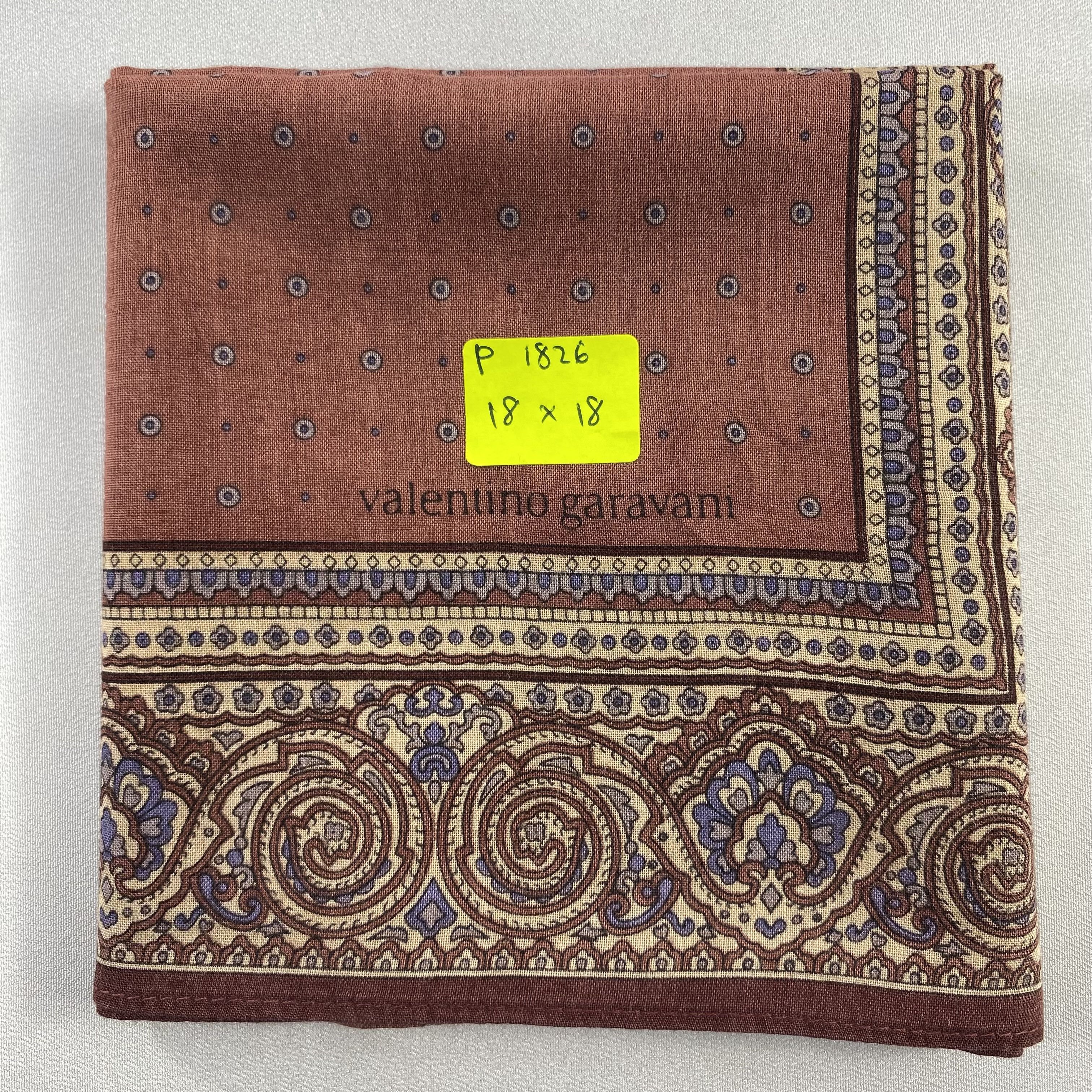 Valentino × Vintage Valentino Garavani Bandana/ Handkerchief / Neckerchief-P1826 Size ONE SIZE - 5 Thumbnail