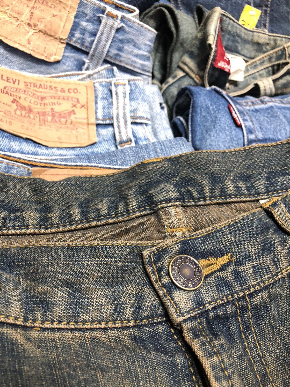 Japanese Brand JAPANESE BRAND BODY DESSERT JEANS DESIGN HAGI STYLE Size US 34 / EU 50 - 9 Thumbnail