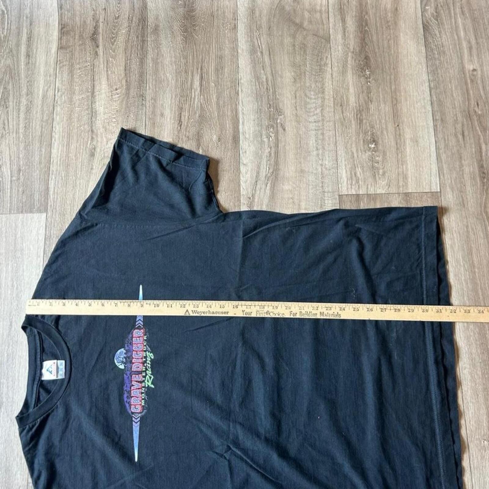 Other Rare 90’s Grave Digger Monster Truck Racing t shirt Size XXL Size US XXL / EU 58 / 5 - 7 Thumbnail