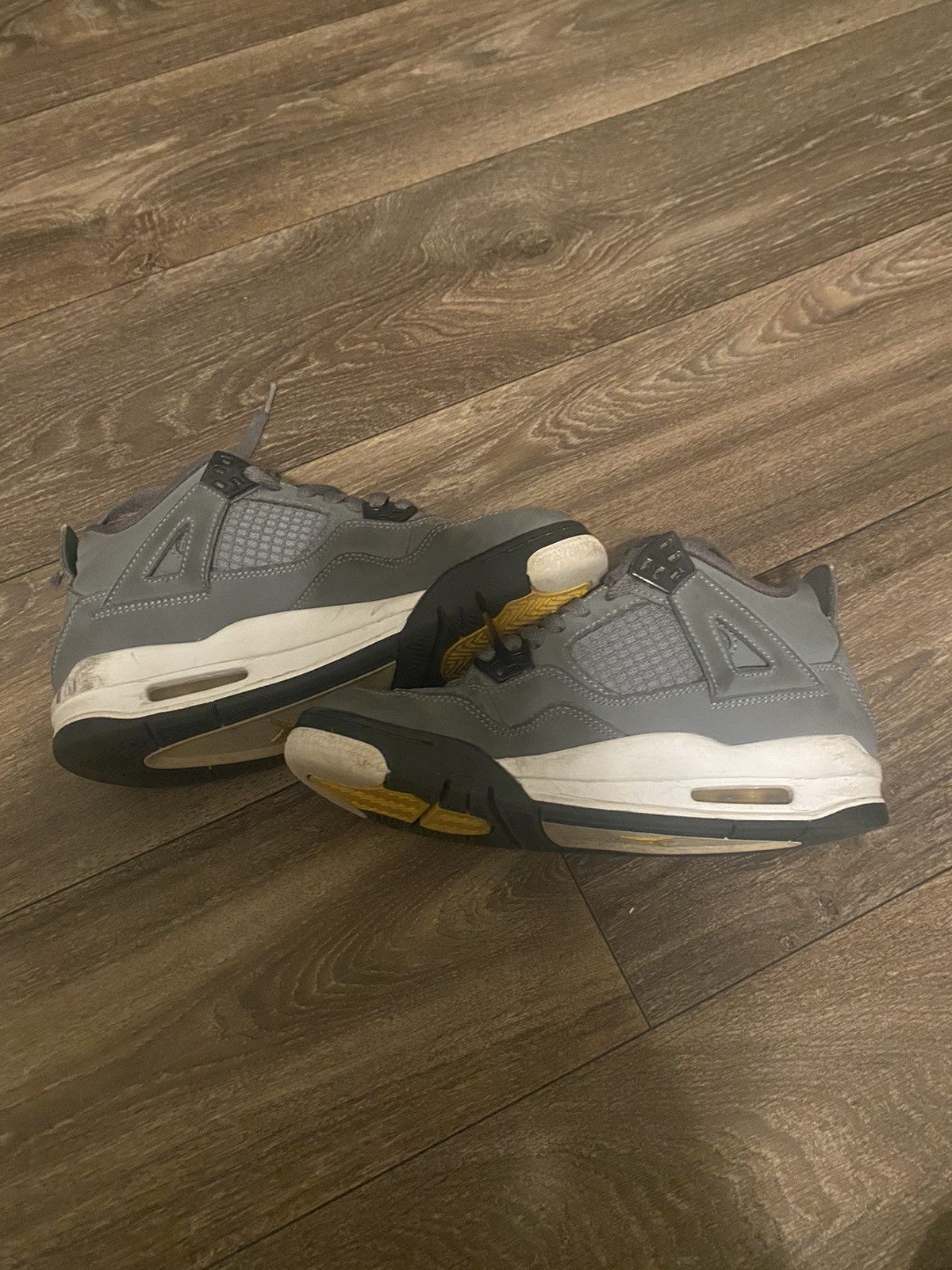 Jordan Brand × Nike Jordan 4 Retro Cool Grey 2019 Size US 5 / EU 37 - 1 Thumbnail