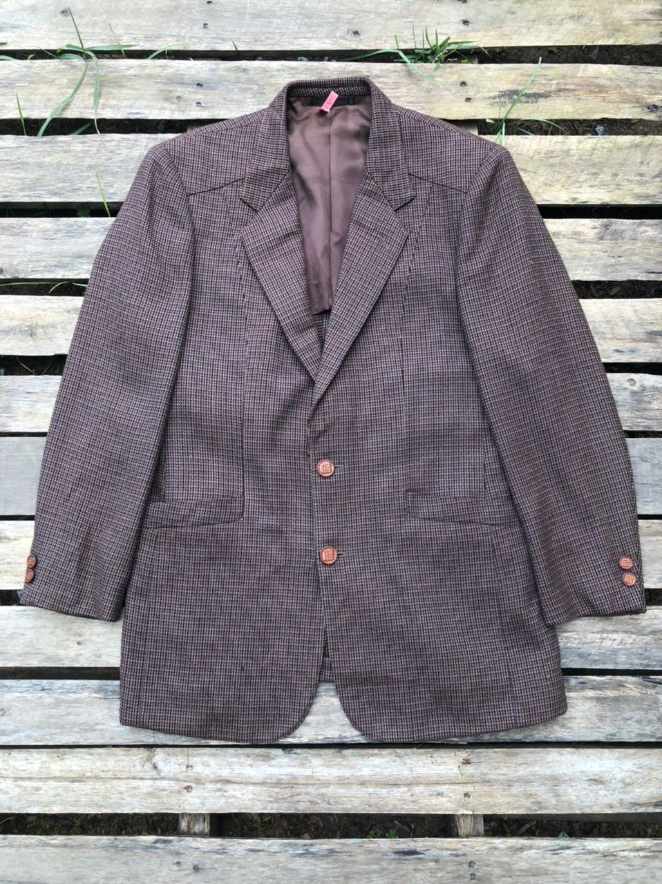 Pierre Balmain × Vintage Vintage Pierre Balmain Wool Blazer Jacket Size US S / EU 44-46 / 1 - 1 Thumbnail